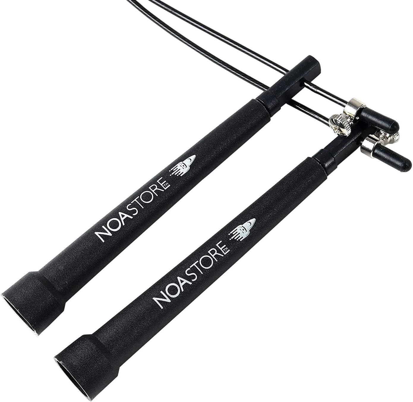 Noa Store Cuerda de saltar ajustable de 10 pies, cuerda de velocidad ideal para ejercicio aeróbico, entrenamiento de velocidad y resistencia,