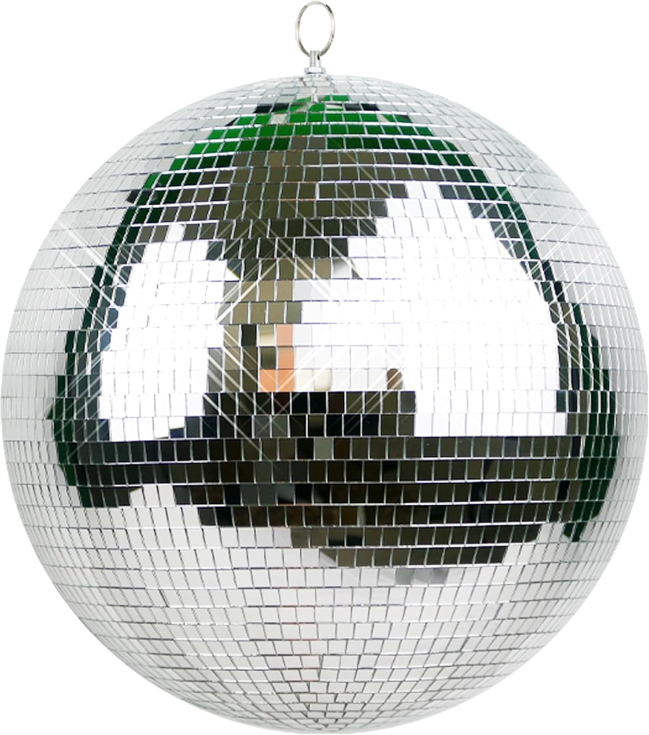 Bola de discoteca grande, bola de espejo de 16 pulgadas y bola de espejo de 12 pulgadas, bola de discoteca colgante para diseño de fiesta,