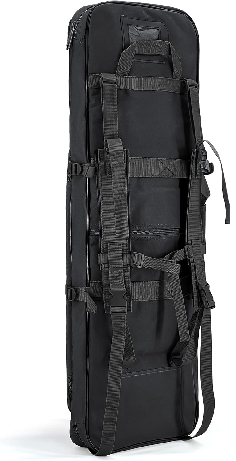 Mochila táctica para rifles, funda suave para rifle, soporte de almacenamiento para caza, senderismo, caña de pescar
