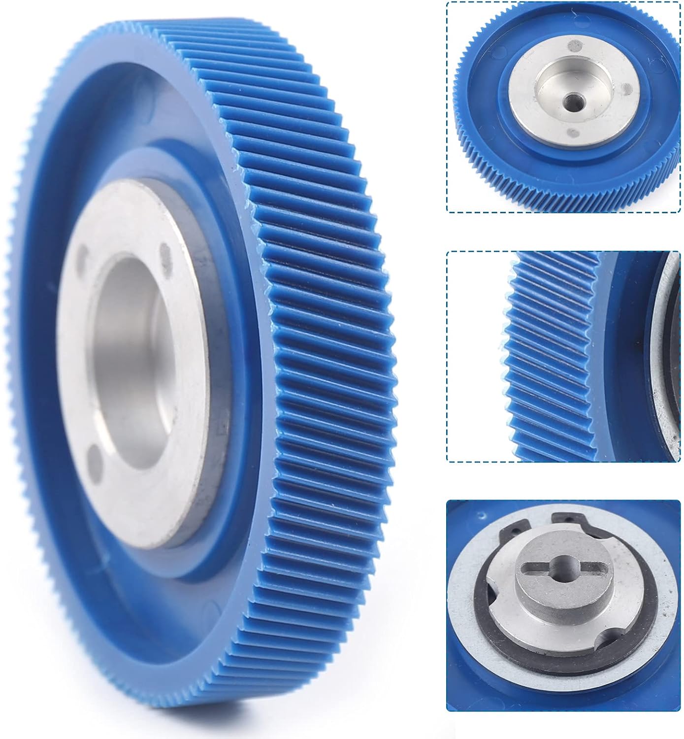 CNCEST fresadora piezas motor piñón engranaje 3.622in engranaje y eje ALSGS para AL-310S servo alimentación modelo para Al-310s servo fuente de