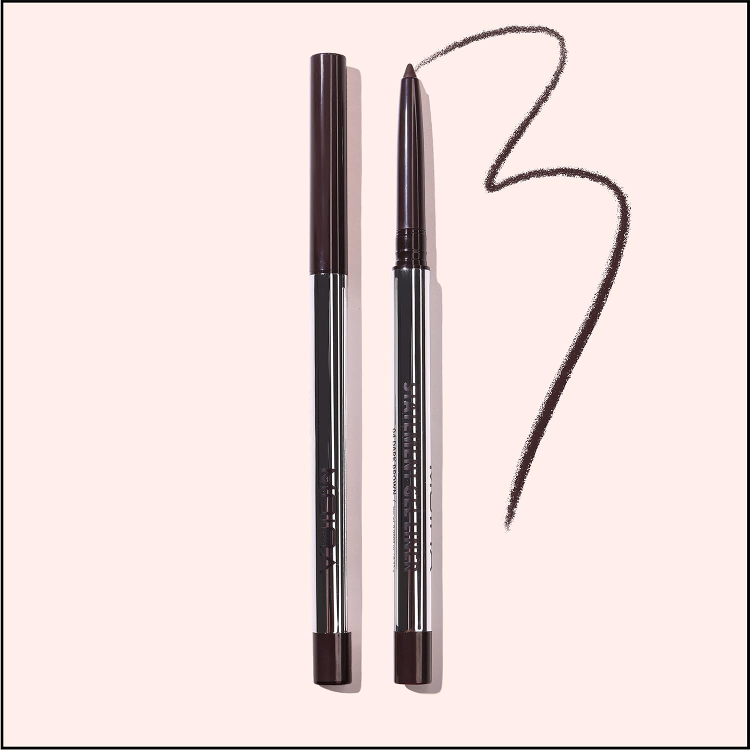 Moira Statement Gel Liner (004, marrón oscuro)