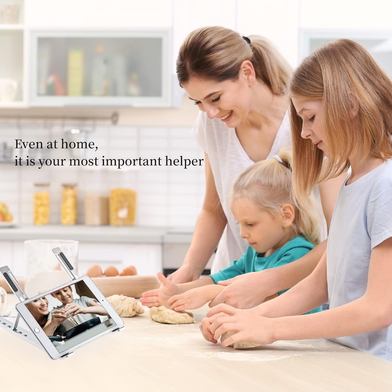 Laptop Stand for Desk,Adjustable Height Foldable Portable Dj Laptop Stand,Computer Stand,Ergonomic Aluminum Laptop Stands,Compatible 10-15″ MacBook