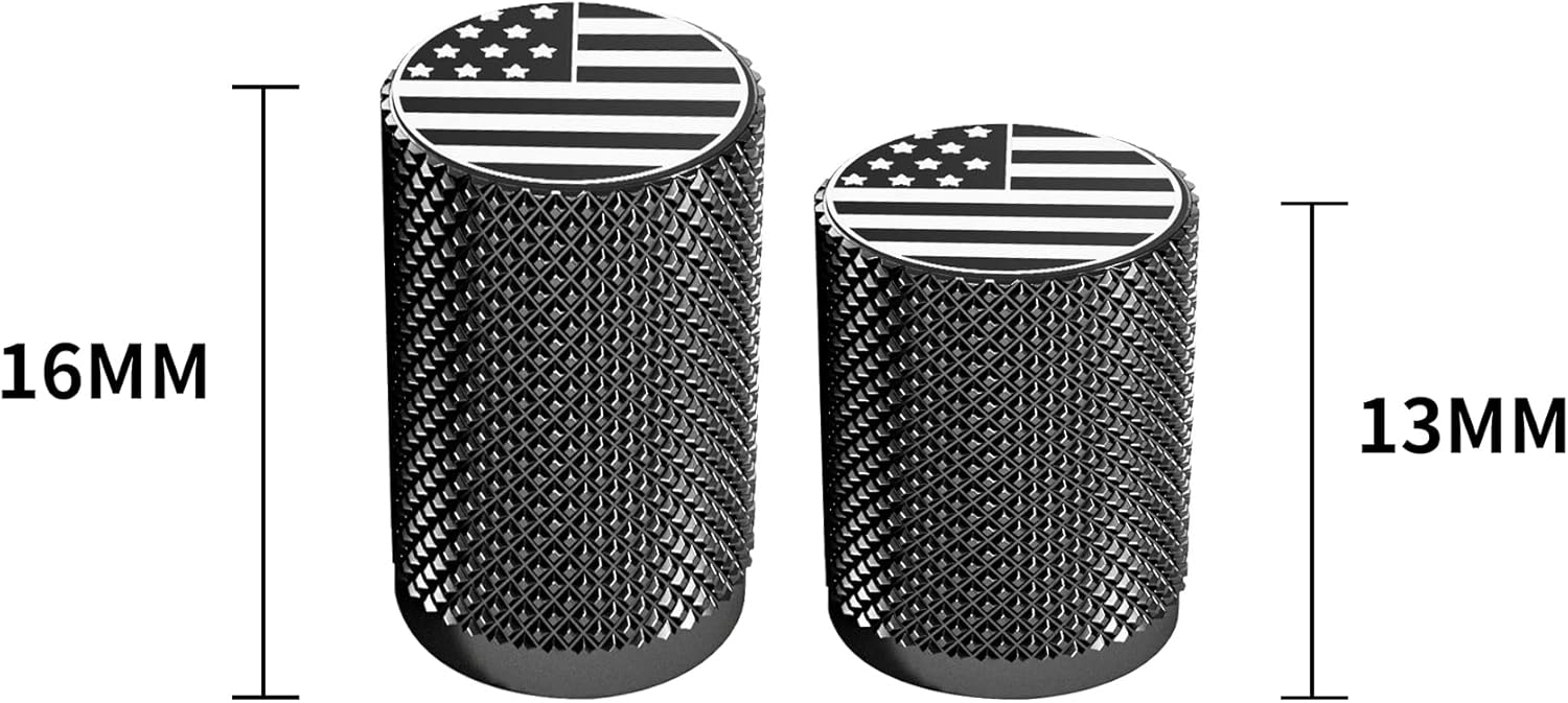 Tapones de válvula de aire de neumáticos de acero inoxidable mecanizado CNC de precisión, cubiertas de vástago de neumático de rueda para