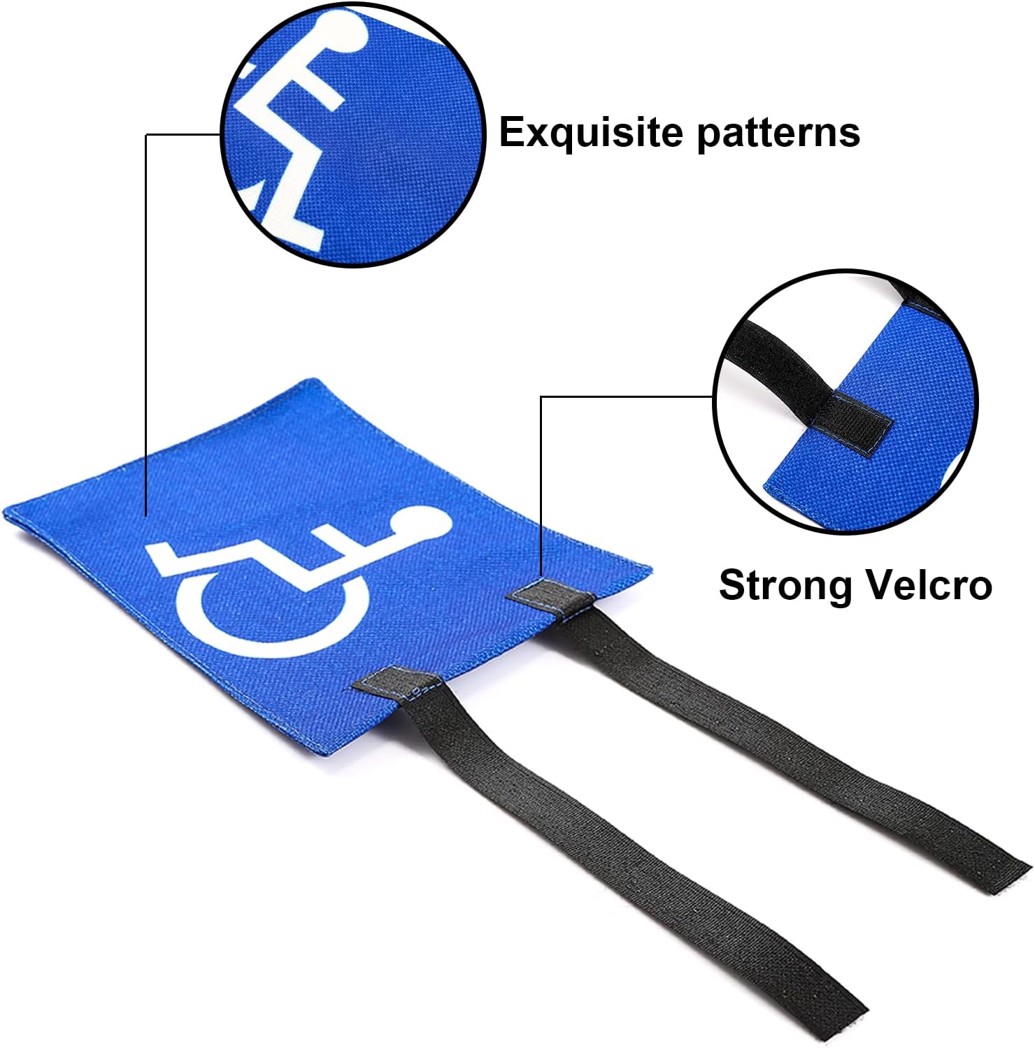 Soporte de bandera de carrito de golf de fácil instalación, bandera para carrito de golf para discapacitados, bandera para carrito de golf con