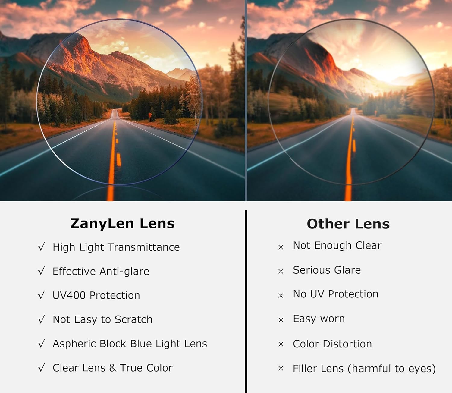 Lentes bloqueadores azules para hombre, rectangulares sin armazón, para computadora, luz azul, antirreflejos, para juegos UV (anteojos de metal azul