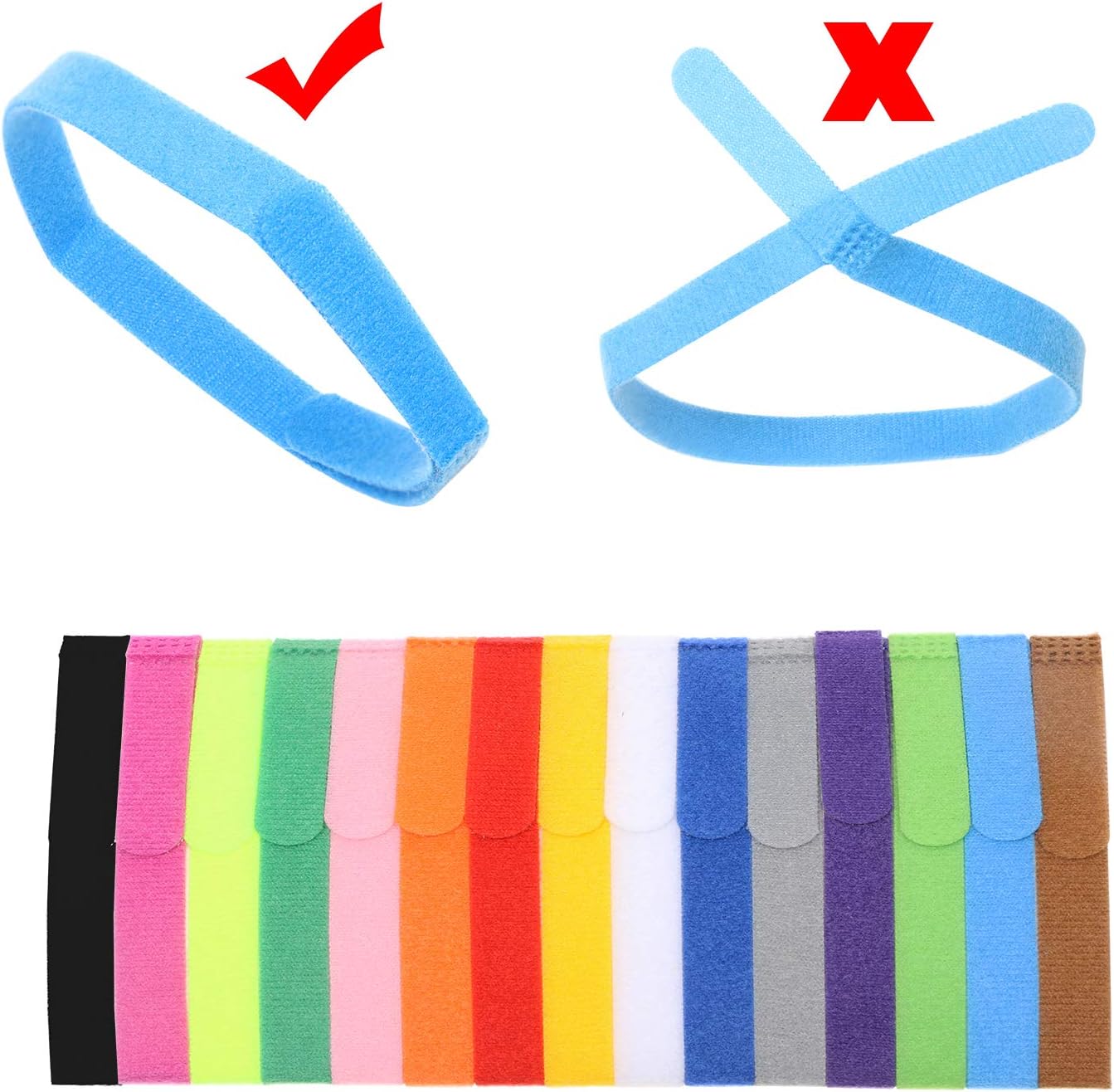 PENTA ANGEL Collares de parto para cachorros, 15 unidades, collares de identificación ajustables de doble cara, bandas de identificación suaves y