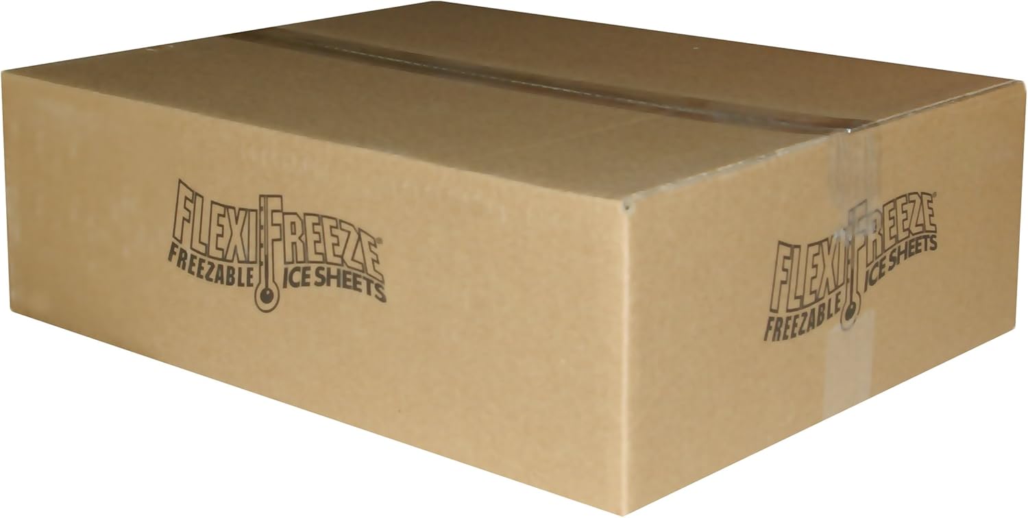 FlexiFreeze Hojas de hielo, 88 cubos recongelables, flexibles, sin químicos, paquete de 12