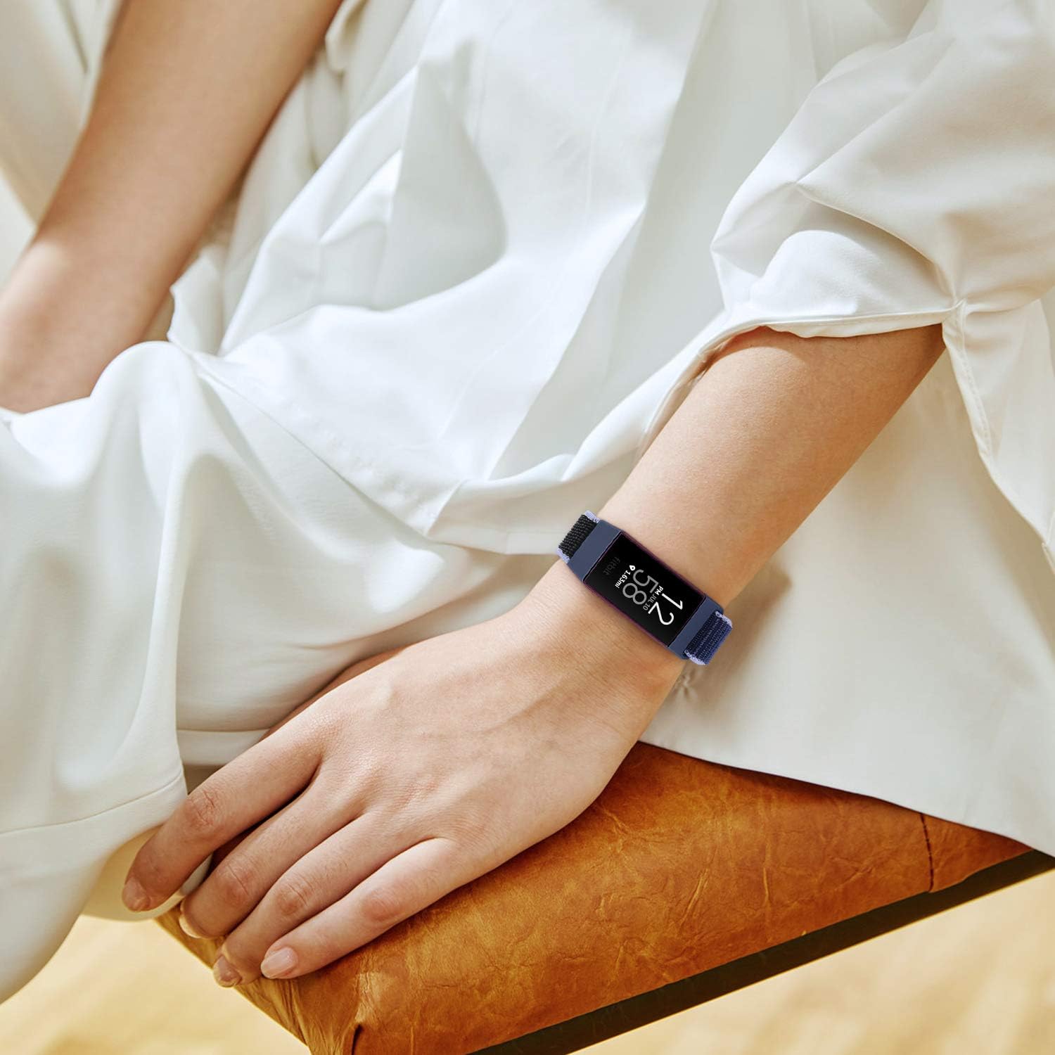 Correas de nailon para reloj, compatibles con Fitbit Charge 4, Charge 3, Edición especial, correa de repuesto suave, deportiva, transpirable con
