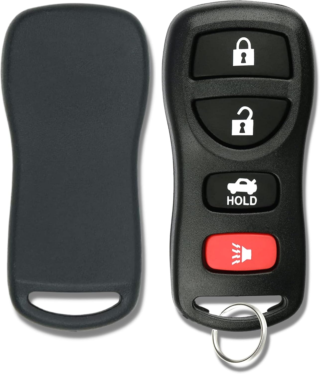 Llavero remoto de entrada sin llave de repuesto de 4 botones, compatible con Nissan Murano Maxima Armada Altima 350Z Sentra Quest, Infiniti EX35