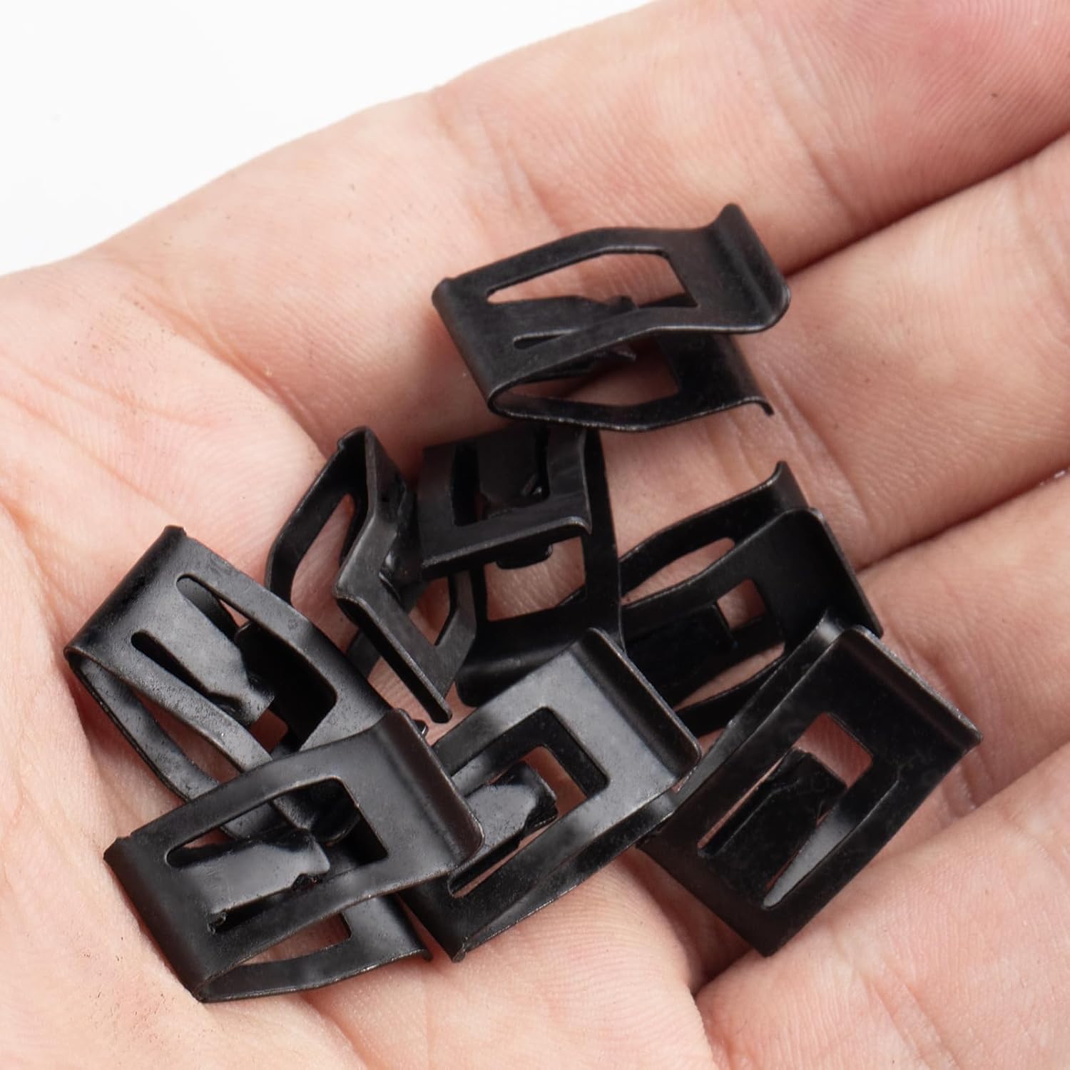 Clips de retención de metal para automóvil, 40 clips de retención de metal para automóvil, clips de tablero de automóvil, clips de retención para
