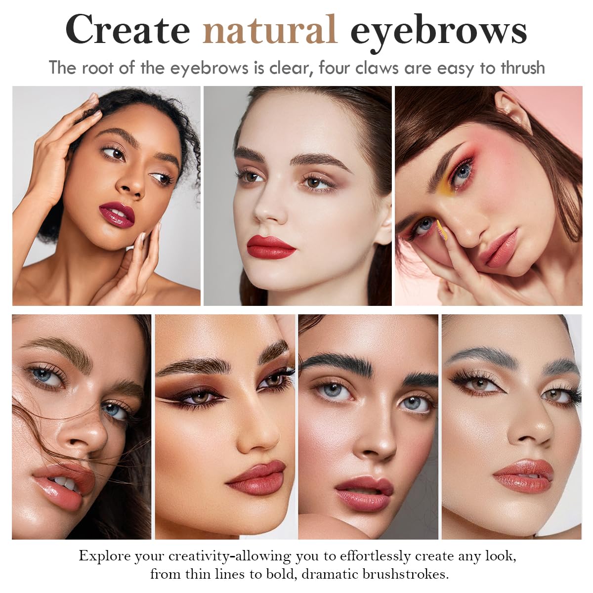 Lápiz de cejas marrón claro, lápiz de cejas Microblading a prueba de manchas con punta de microhorquilla mejorada, lápiz de microblading impermeable
