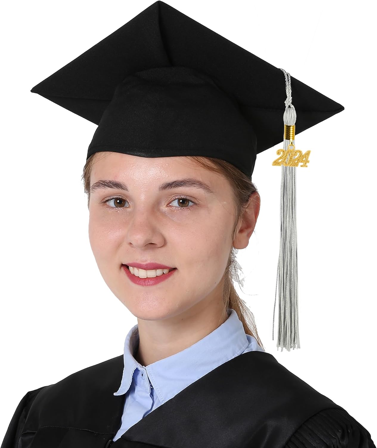 GraduationMall – Borla para gorra de graduación de uno o varios colores con abalorio de año 2020, 9 pulgadas