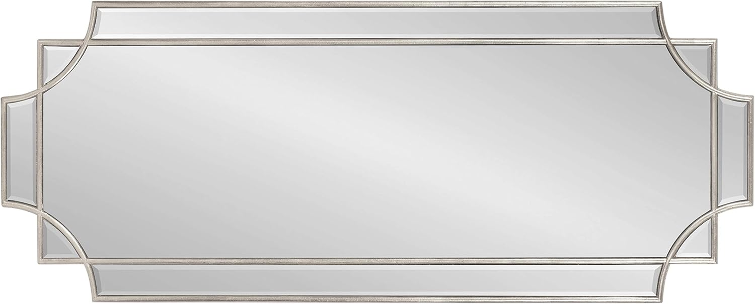 Kate and Laurel – Espejo elegante de pared Minuette Glam con un encanto bohemio para decoración tradicional del hogar (16 x 42 pulgadas, color