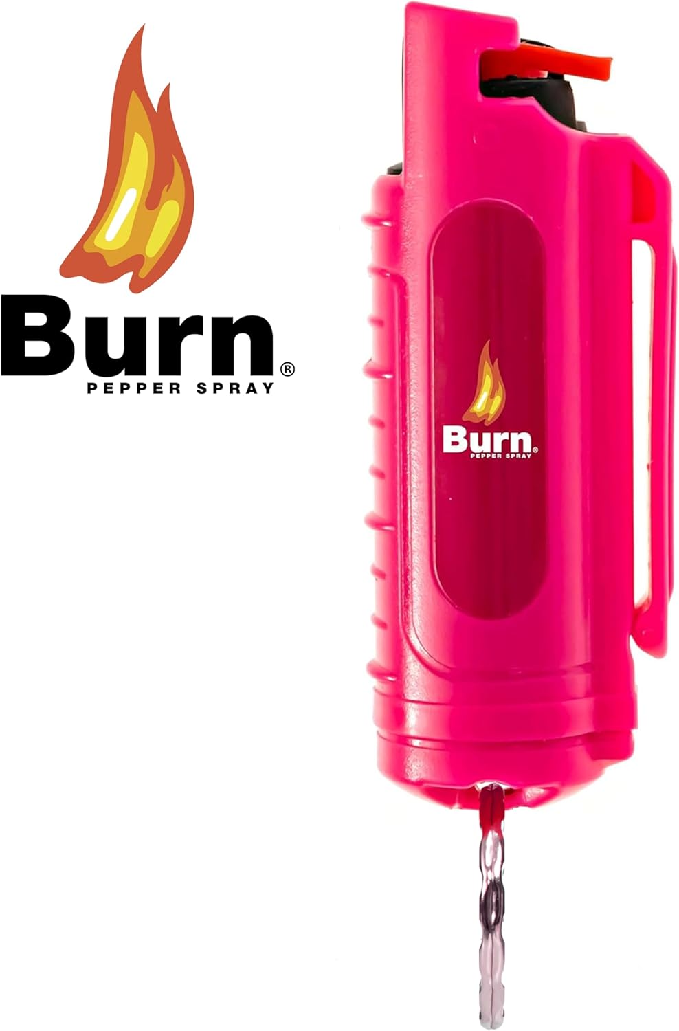 Police Stun Gun Burn Pepper Spray Combo para defensa personal – M12 Rosa