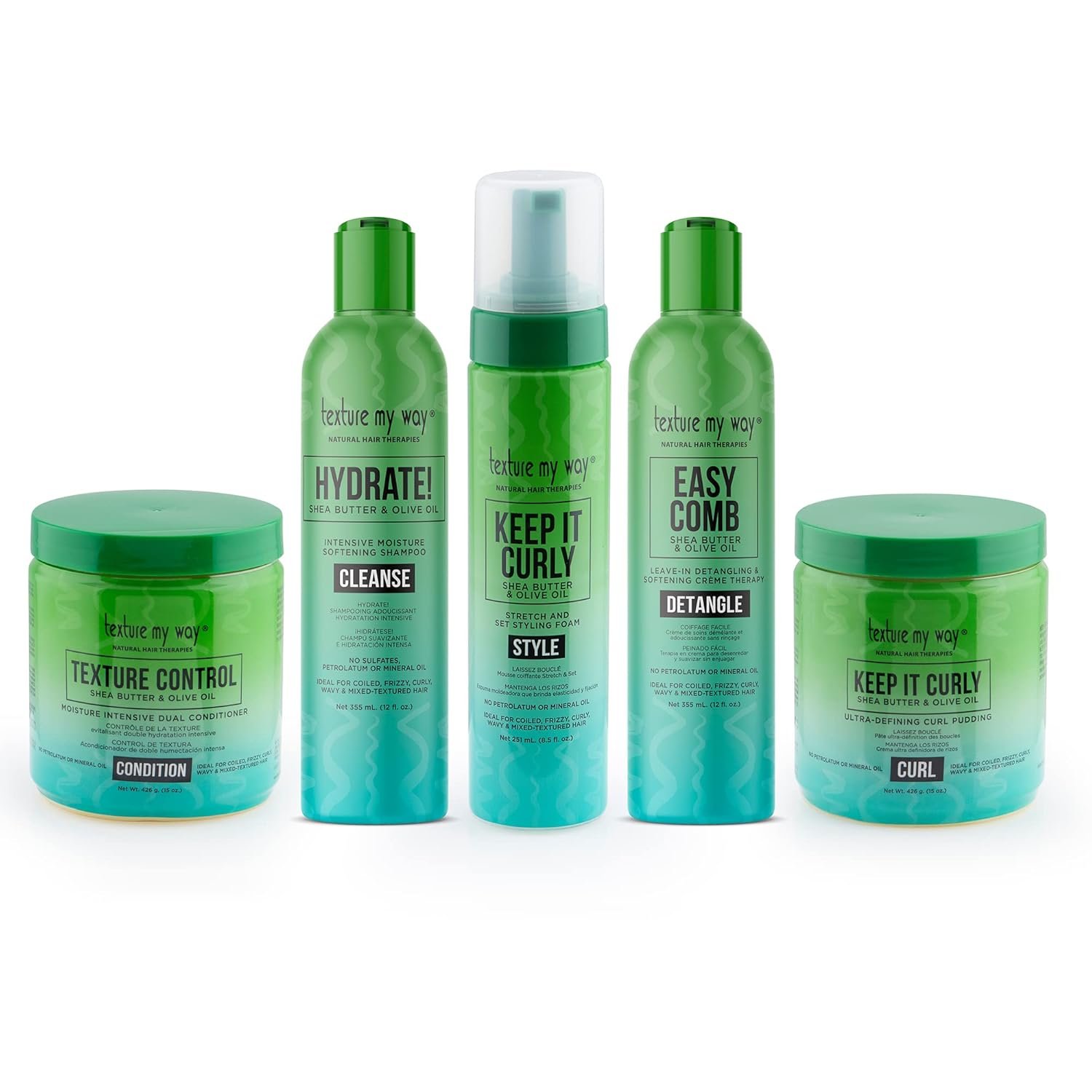 Textura My Way hydrate Intensive Humedad Shampoo 355ml12fl oz by textura My Way