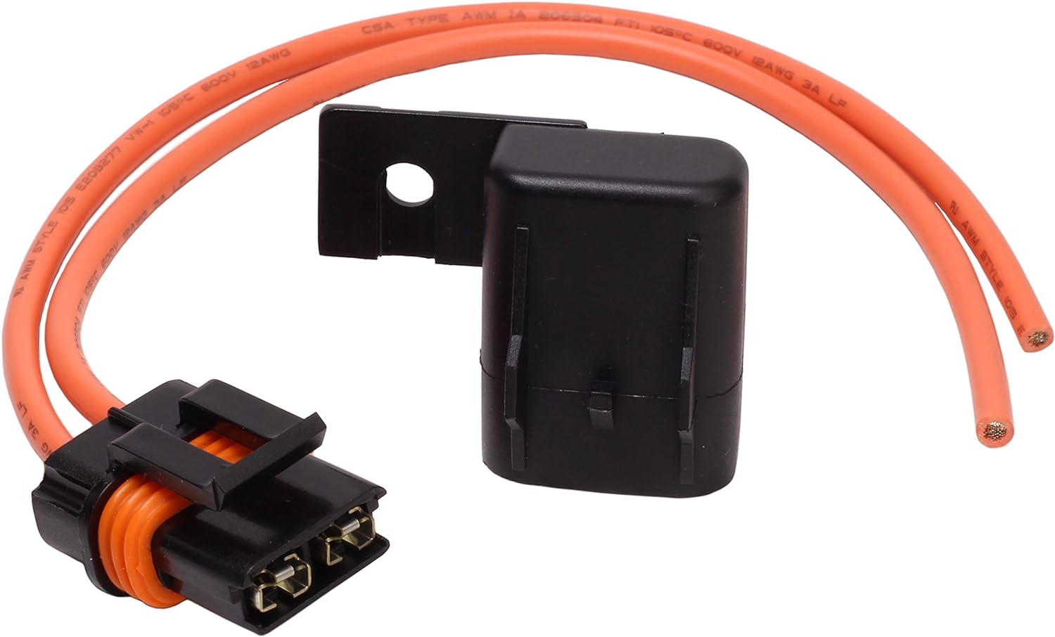 Fastronix – Portafusibles ATOATC impermeables para automóvilesmarinos con tapa, paquete de 6