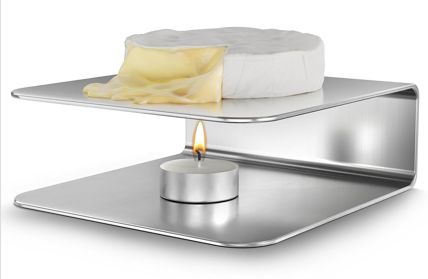 Calentador de queso suave  Placa de calentamiento para queso Camembert y Brie  Complementa tablas grandes o pequeñas de embutidos con tus accesorios