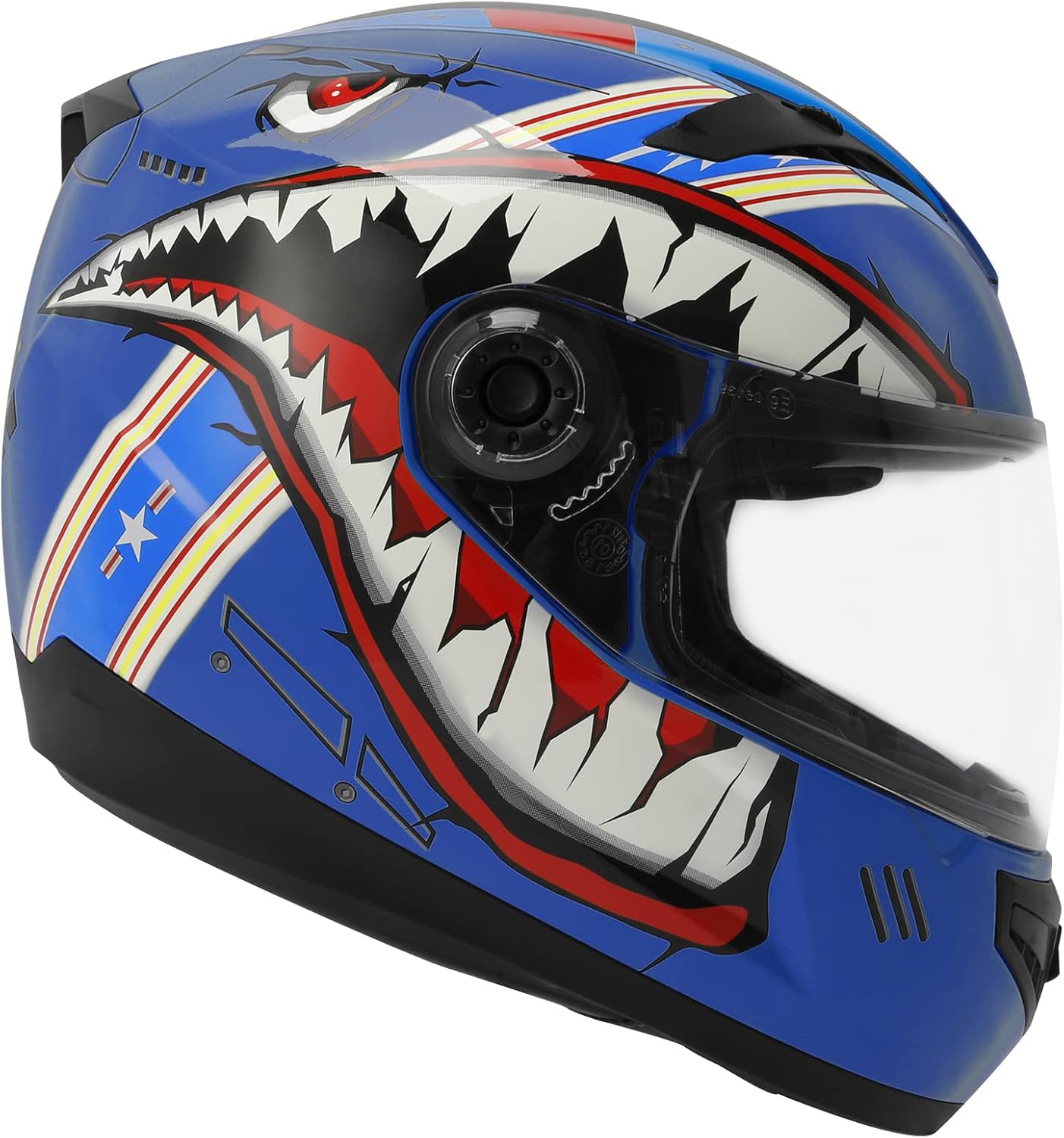 SLMOTO Casco de motocross DOT para jóvenes y niños, casco de calle todoterreno para motocross, casco ATV