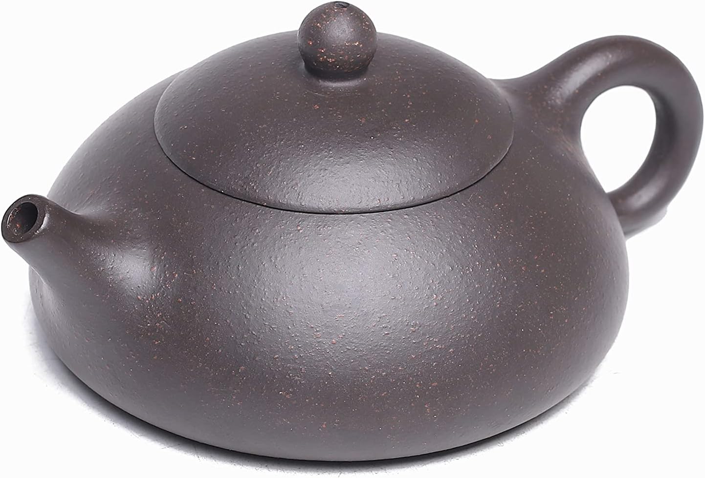 SILINE Zisha – Juego de tetera pequeña de arcilla china Yixing de 6.2 onzas con 2 tazas, cafetera de té Kong Fu para principiantes