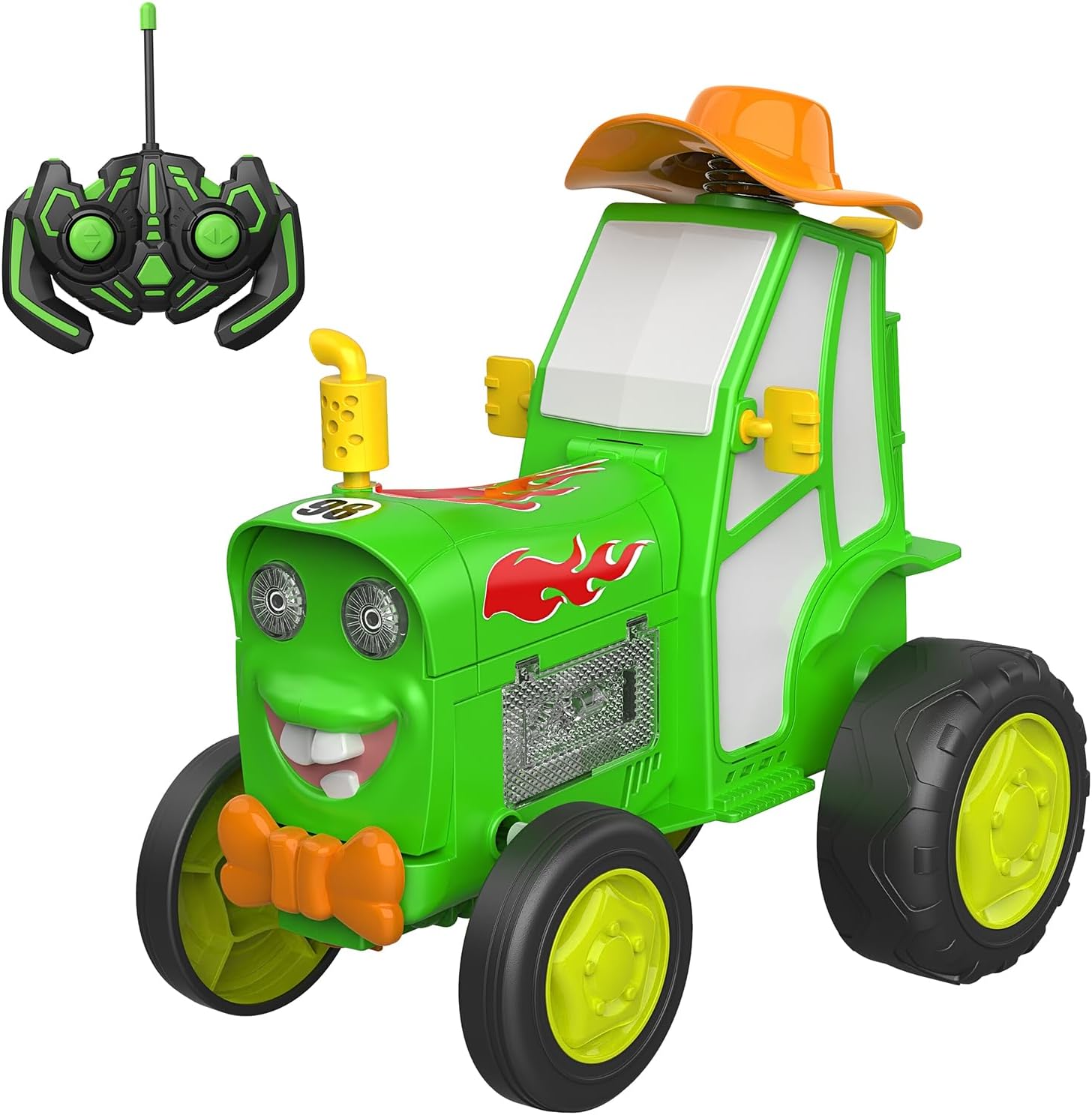 GoolRC Coche de control remoto, auto de salto loco con control remoto, juguete con luces musicales, regalo de cumpleaños de Navidad para niños