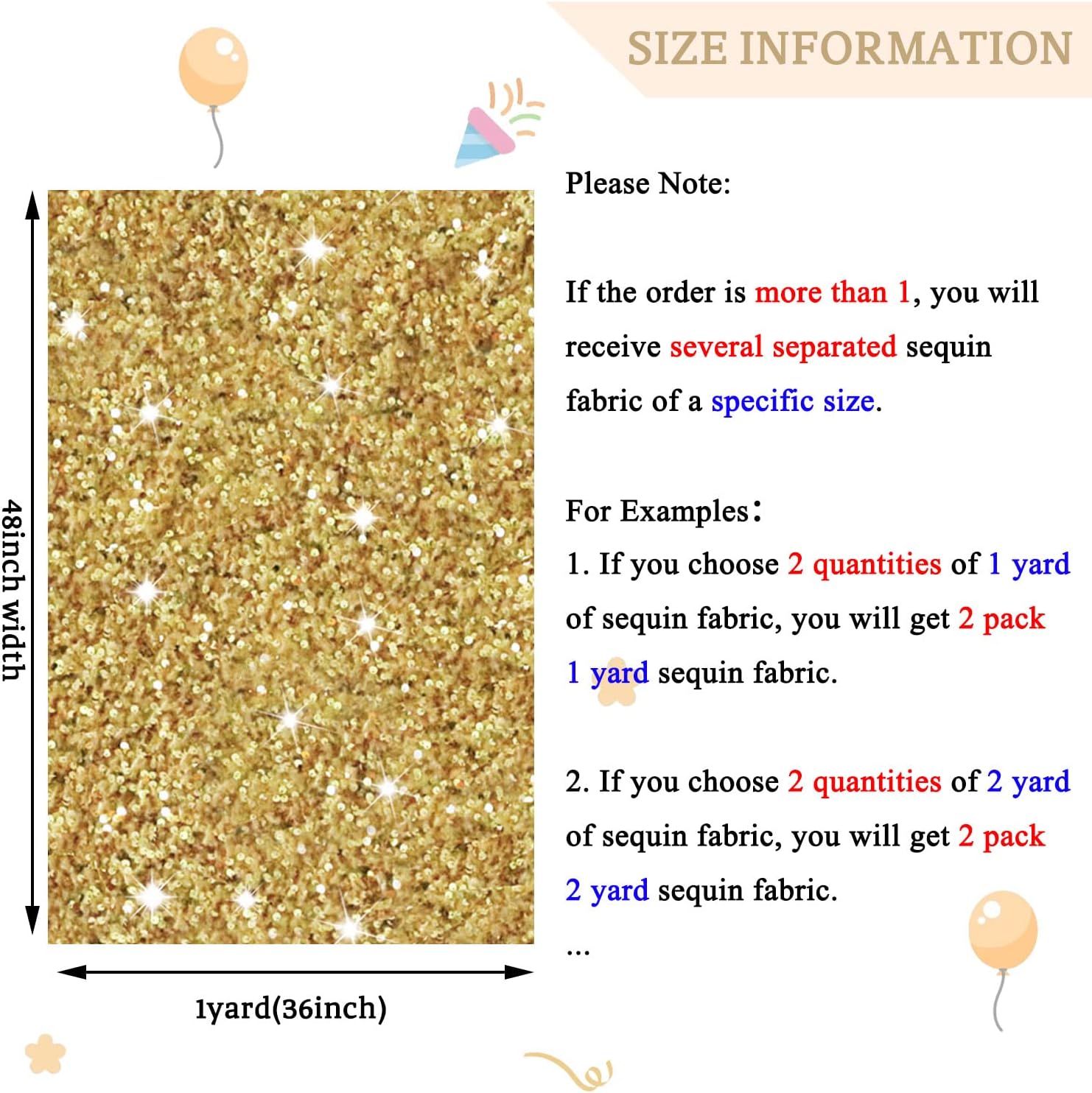 The Yard – Tela de lentejuelas bordadas de terciopelo dorado con lentejuelas grandes, material de secuencia de 1 yarda, tela brillante para coser