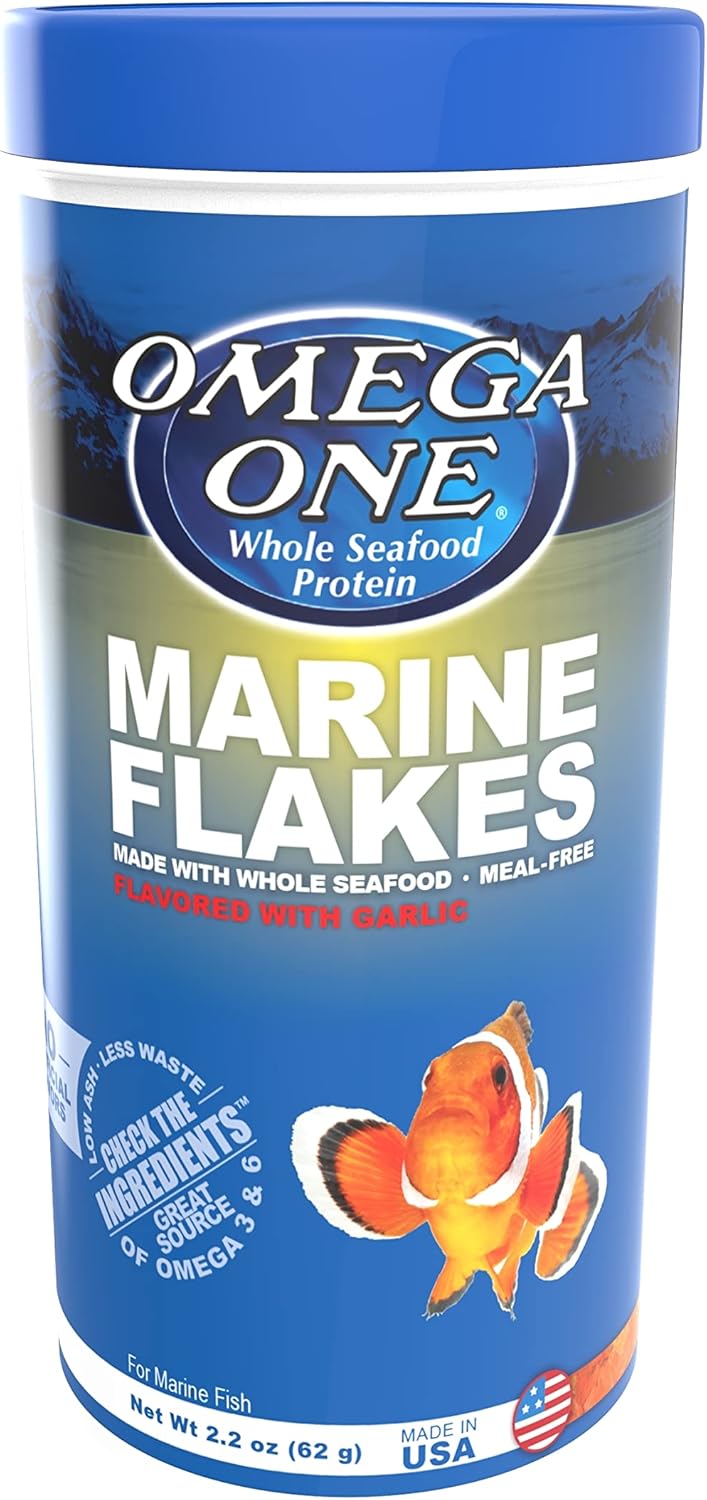 Omega One Copos marinos de ajo, 2.2 oz
