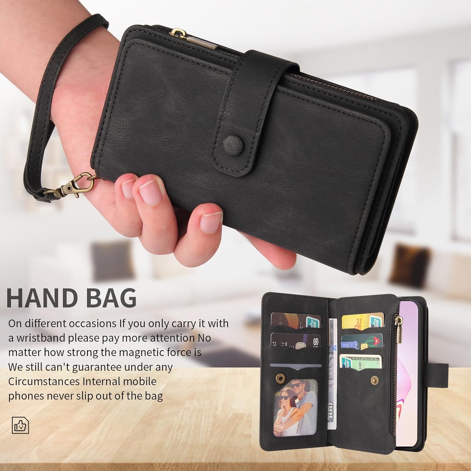 Asuwish Funda para teléfono Samsung Galaxy Note 20 Ultra 5G Funda tipo cartera con protector de pantalla de vidrio templado, tarjetero con tapa para