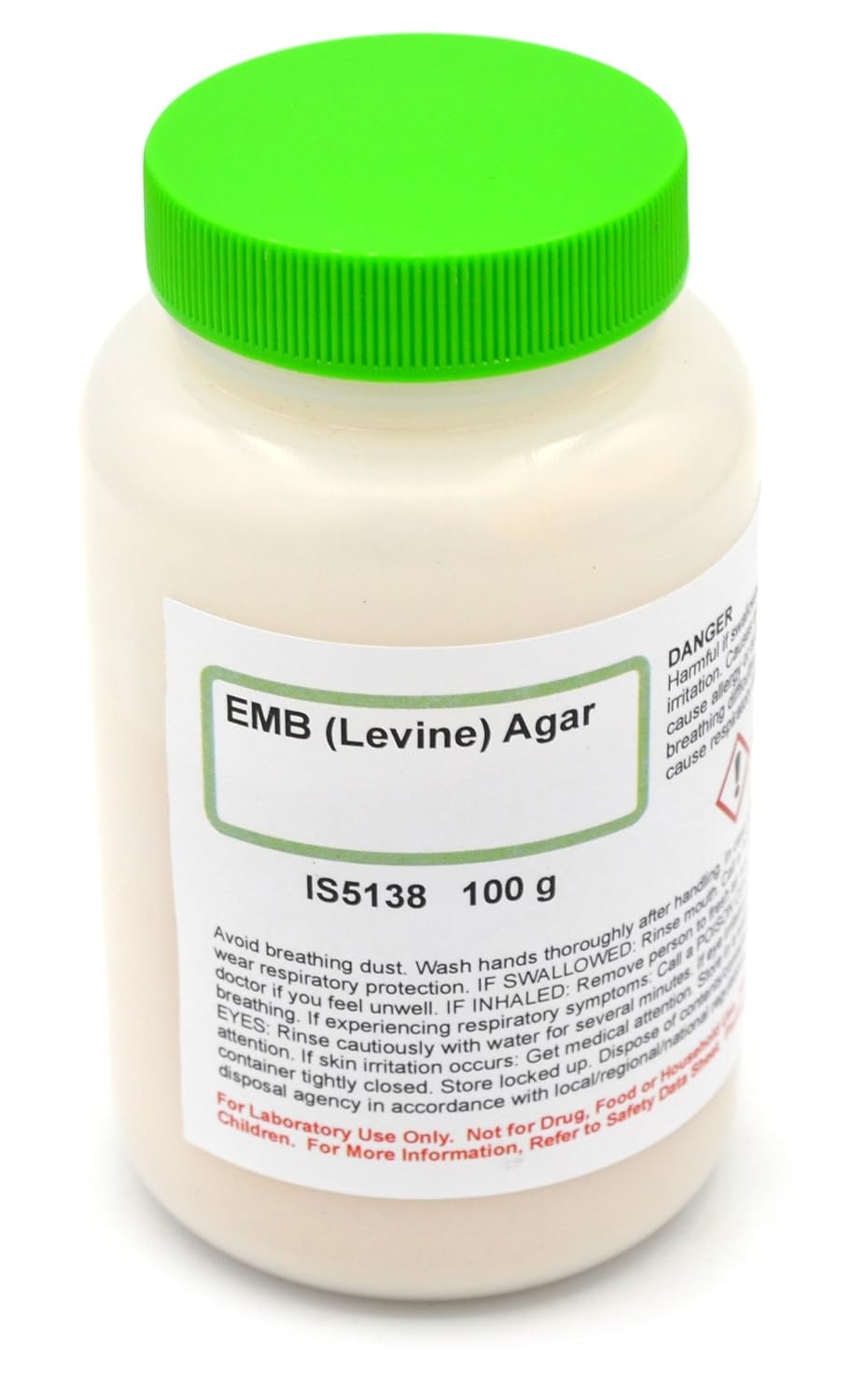 Innovating Science EMB (Levine) Agar 3.53 oz, hace 2 litros de medio