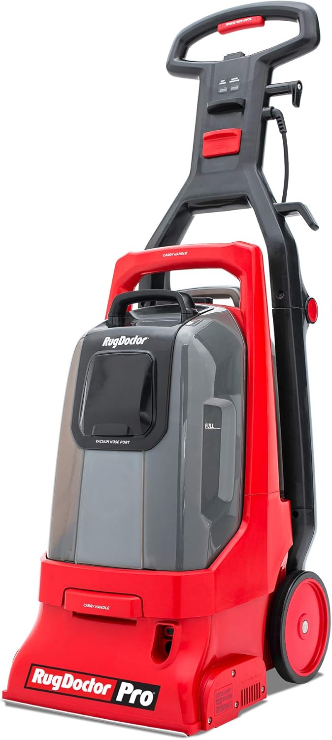 Rug Doctor Pro Deep Oxy Pack Limpiador de alfombras, grande, rojo