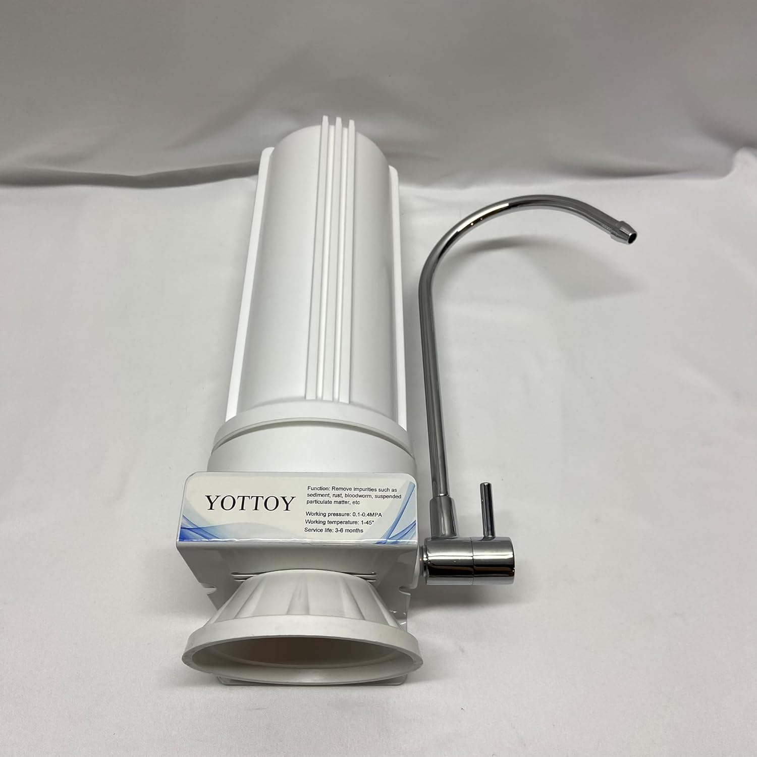 Filtros YOTTOY para grifos, sistema de filtración de agua de encimera de alta calidad, filtros de agua portátiles fáciles de usar que transforman el