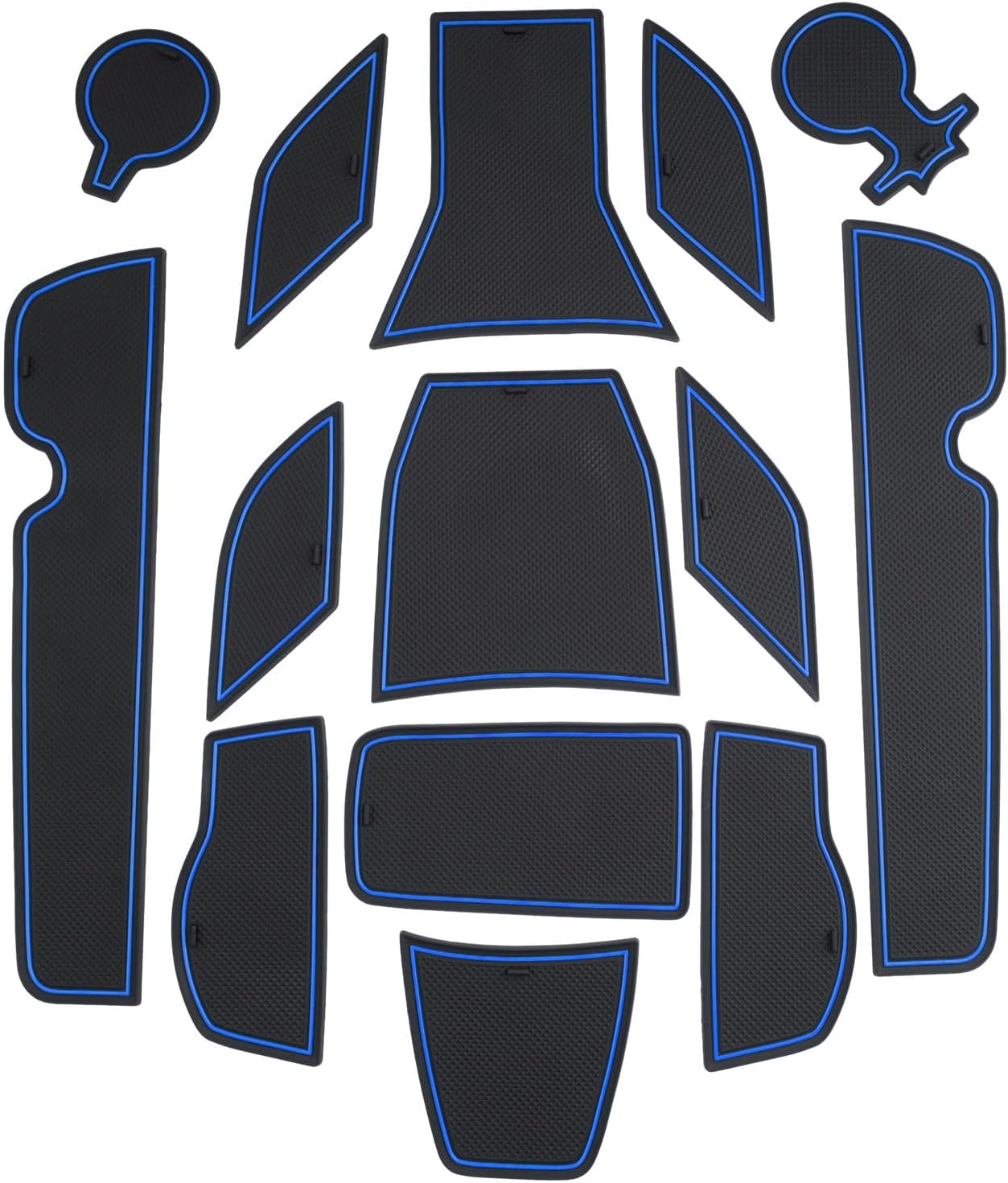 SXCY Almohadilla de ranura para puerta de Chevy Trax 2024 para Chevy Trax 2024, alfombrilla antideslizante para ranura de puerta Trax 2024,