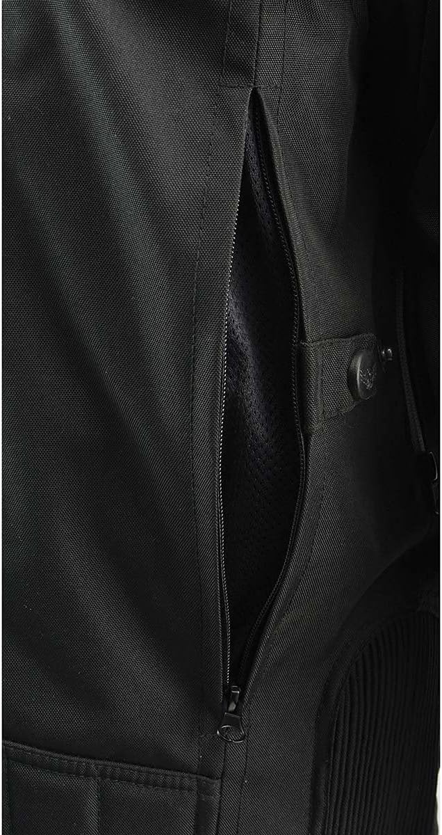 Milwaukee Performance MPM1751 – Chaqueta de piel para hombre, diseño de rayas, color negro