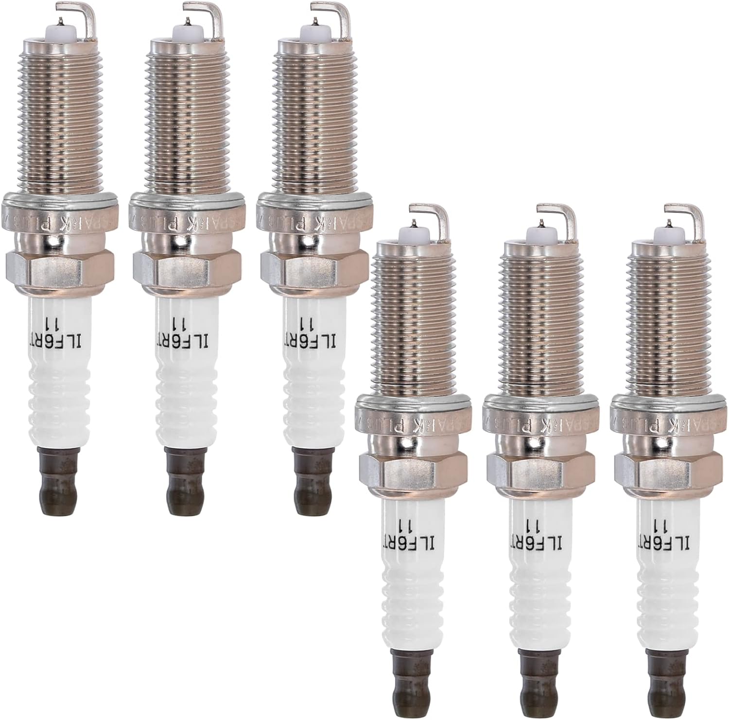 Bujías SK20HR11 90919-01191 de repuesto automotriz de iridio 6 piezas compatibles con Toyota Mitsubishi Mercedes-Benz Infiniti Bujía para Honda