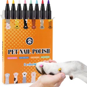 Esmalte de uñas para perro, juego de 8 colores para esmalte de uñas para mascotas, esmalte de uñas de secado rápido, esmalte de uñas para cachorros, Esmalte de uñas para perro, juego de 8 colores para esmalte de uñas para mascotas, esmalte de uñas de secado rápido, esmalte de uñas para cachorros,