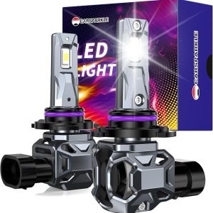 Bombillas 9005 2024 mejoradas, 800% más brillantes, 30000 lúmenes, 6500 K, blanco frío, serie Q3, 9005HB3, bombillas antiniebla, inalámbricas, Plug Bombillas 9005 2024 mejoradas, 800% más brillantes, 30000 lúmenes, 6500 K, blanco frío, serie Q3, 9005HB3, bombillas antiniebla, inalámbricas, Plug