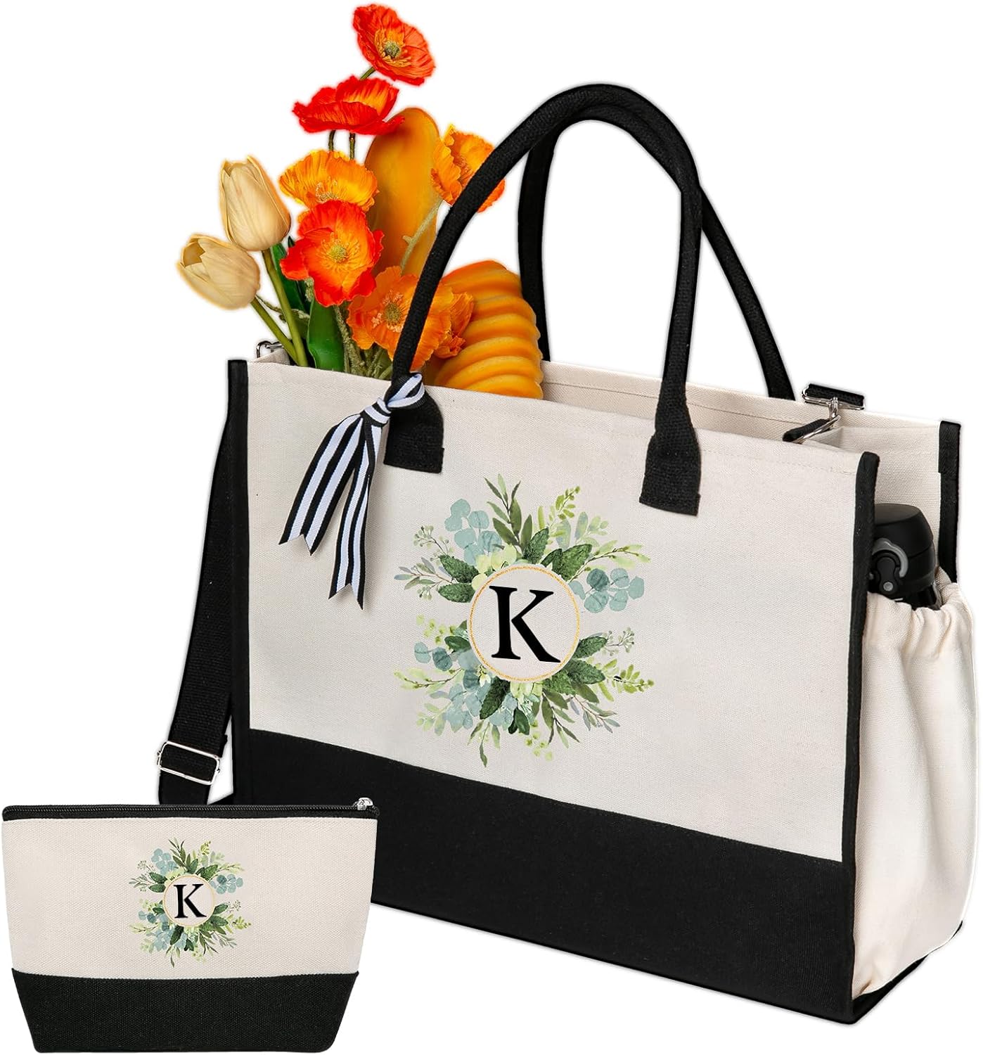 Bolsos personalizados para mujer, bolsa de mano para la playa de novia con cremallera, iniciales personalizadas, regalos de cumpleaños con monograma