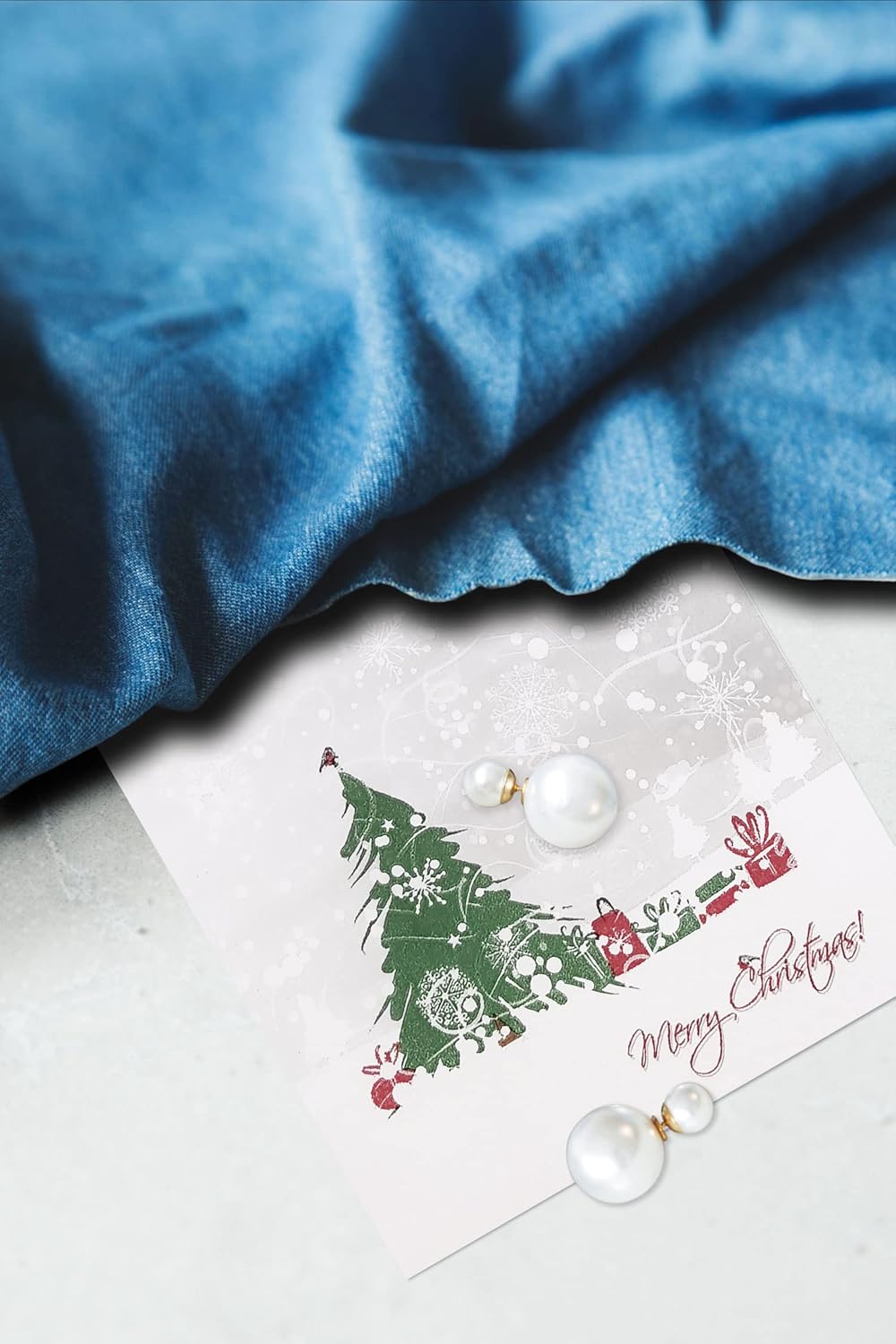 Zelten Servilletas de papel de 2 capas de colores, 20 unidades, servilletas estilo shabby chic para Navidad, cena, fiesta de té, decoración D