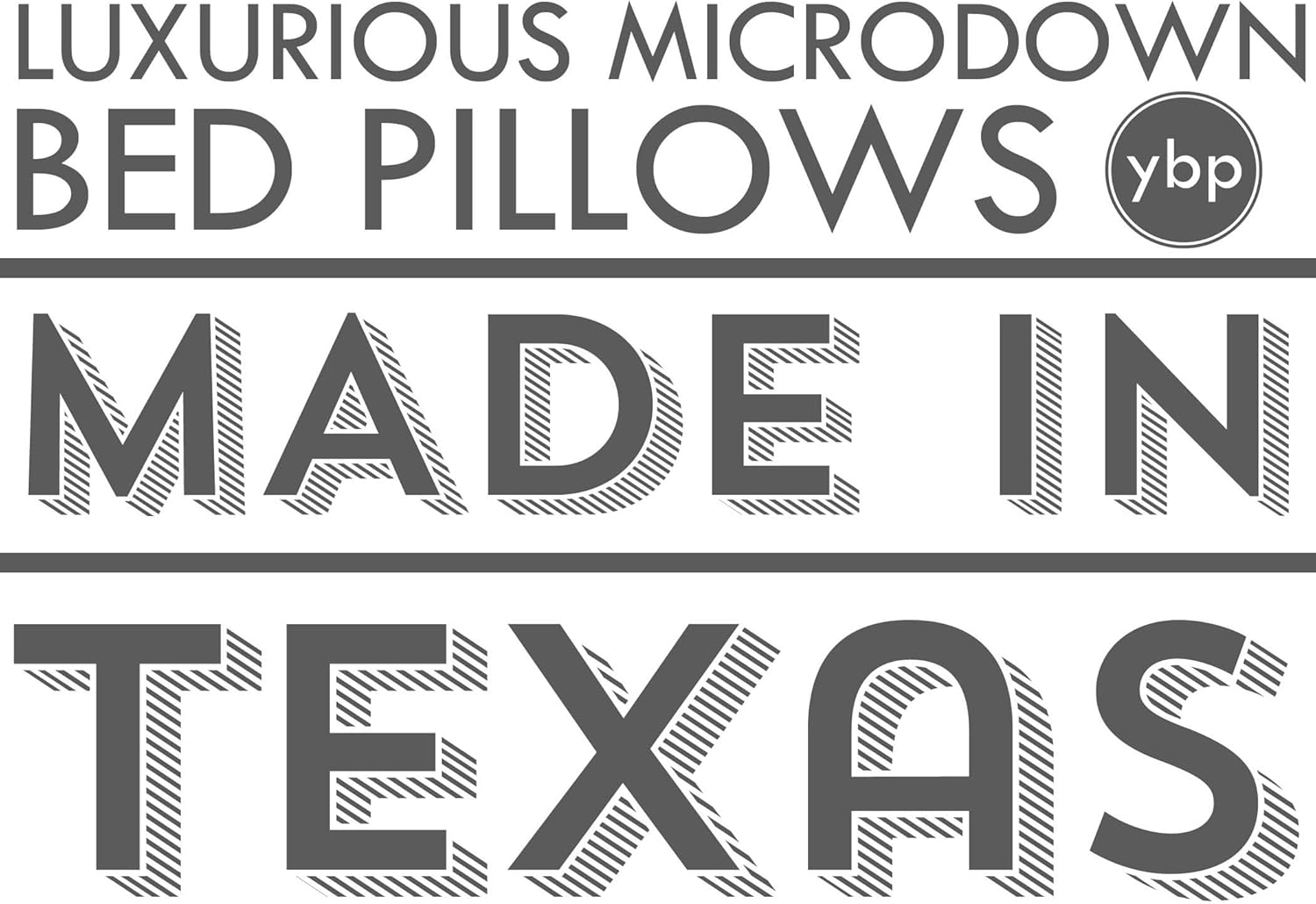 Almohada de cama de densidad media, estándar (con funda de almohada con cremallera)