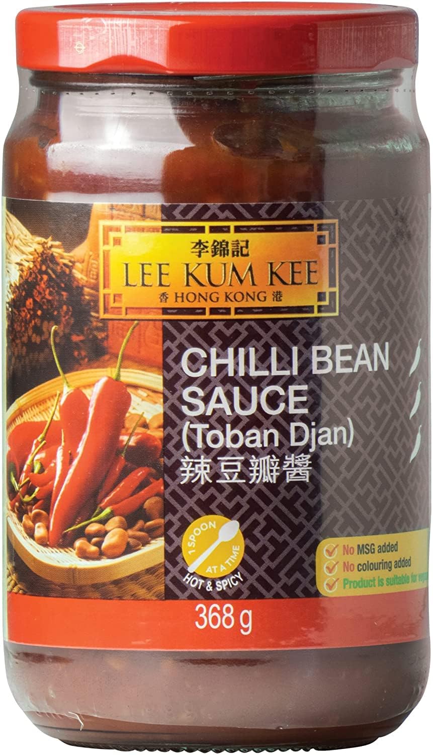 Lee Kum Kee Salsa de frijoles (Toban Djan, Douban Jiang), 13 onzas (paquete de 2)