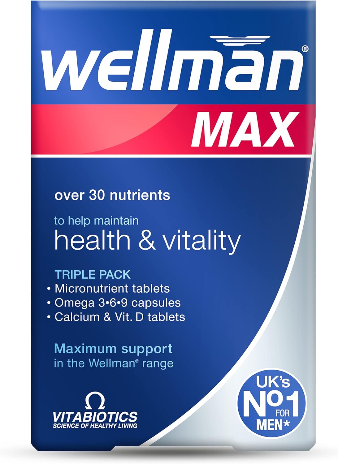 Wellman Max Cápsulas – Paquete de 84