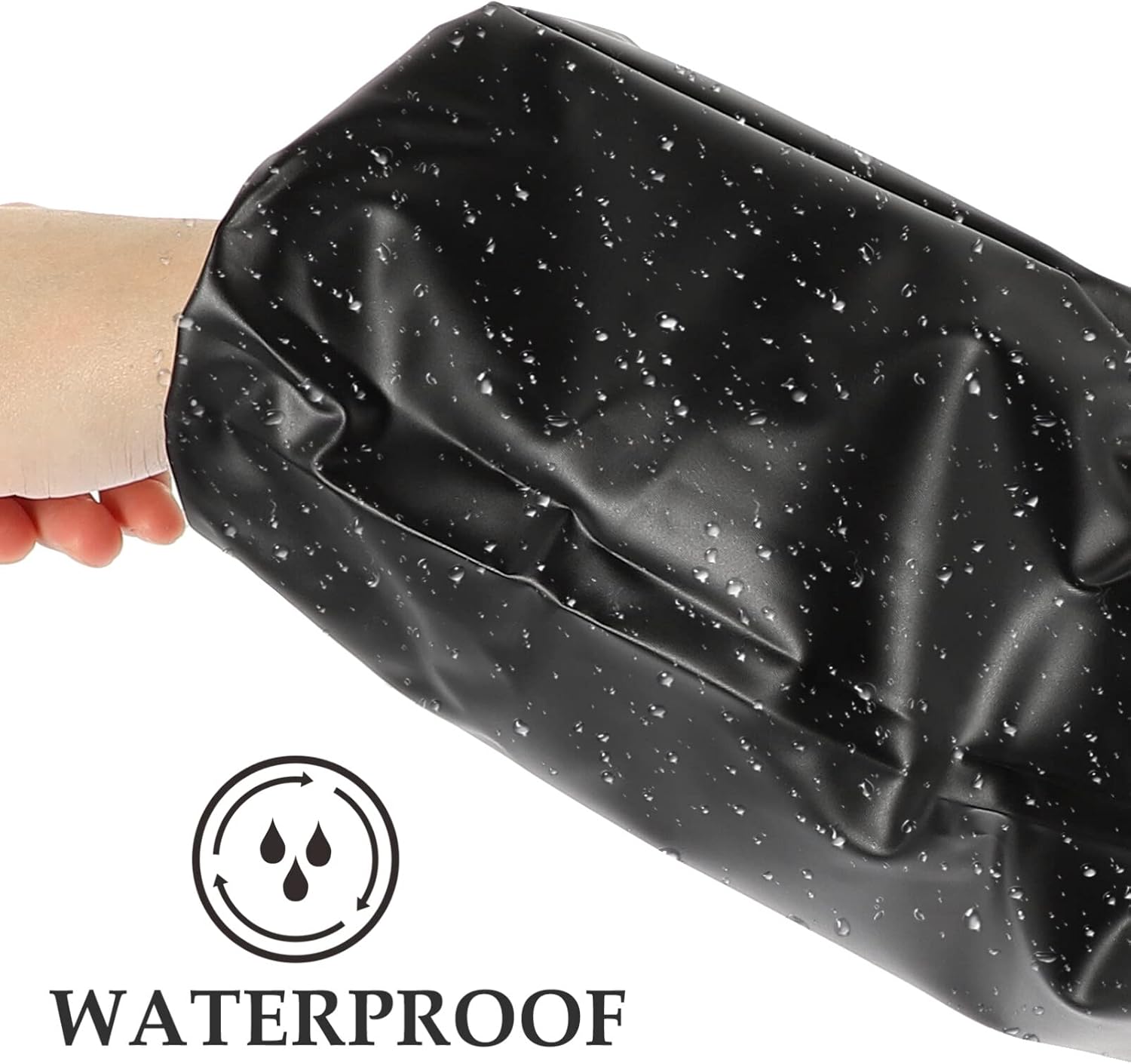 ULTNICE 2 pares de fundas impermeables para brazos a prueba de aceite, fundas de PVC para carnicero, protector para cocinar para lavar platos,