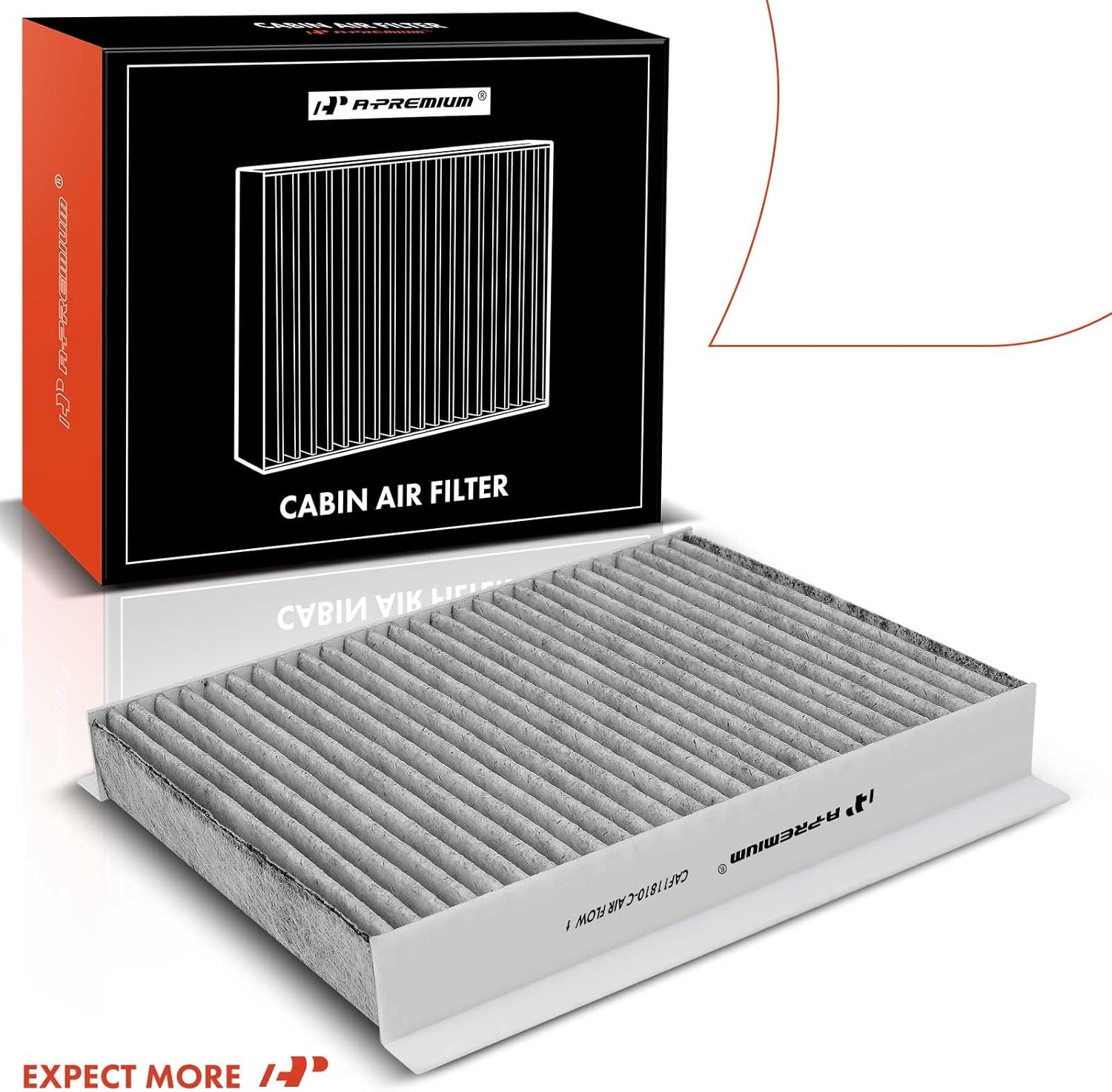 A-Premium Filtro de aire de cabina con carbón activado compatible con modelos Jeep, Dodge y Fiat – Compass 2017-2022, Renegade 2015-2023, Hornet