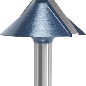 BOSCH 85298MC Broca de enrutador de chaflán con punta de carburo de 1-516 pulgadas x 45 BOSCH 85298MC Broca de enrutador de chaflán con punta de carburo de 1-516 pulgadas x 45