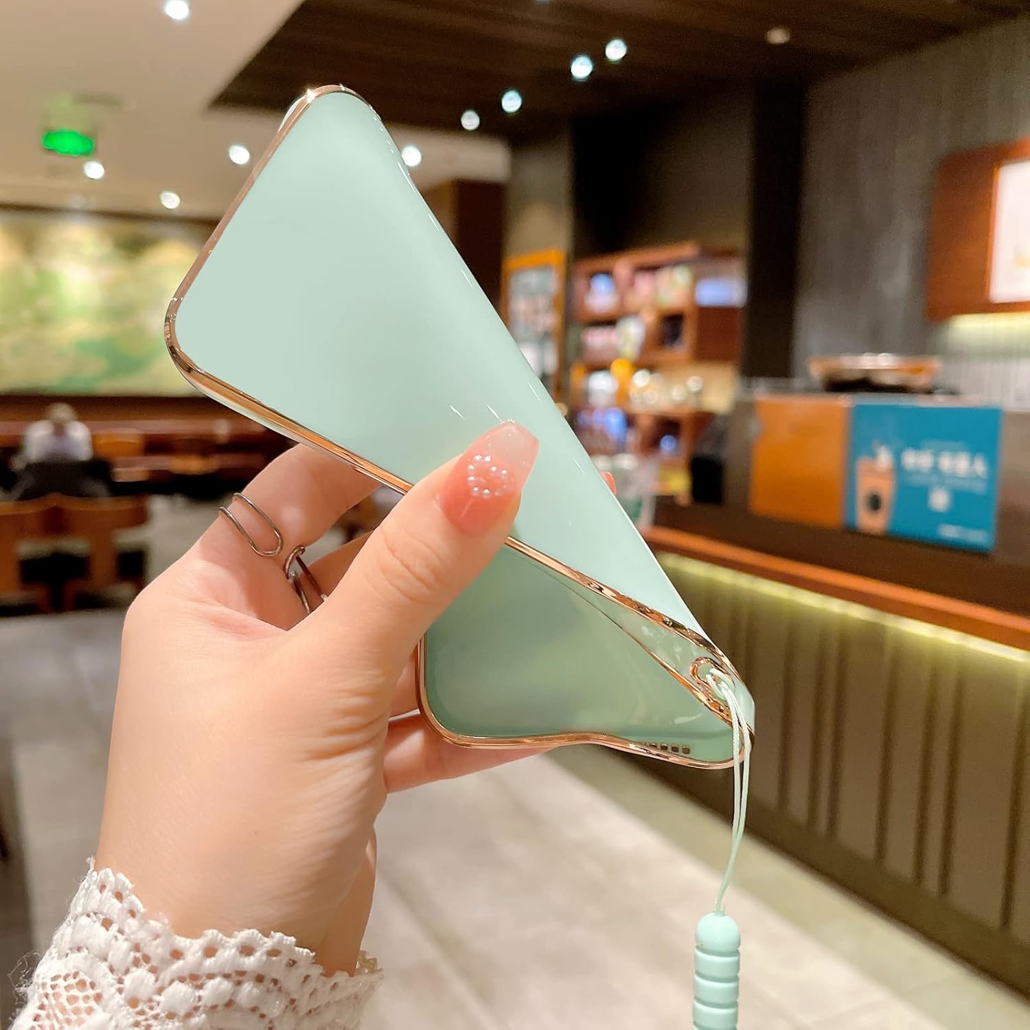 Funda para Samsung Galaxy S10, Galaxy S10 para mujer, galvanoplastia, de lujo, estética, moderna, bonita, de cámara completa, protección de TPU