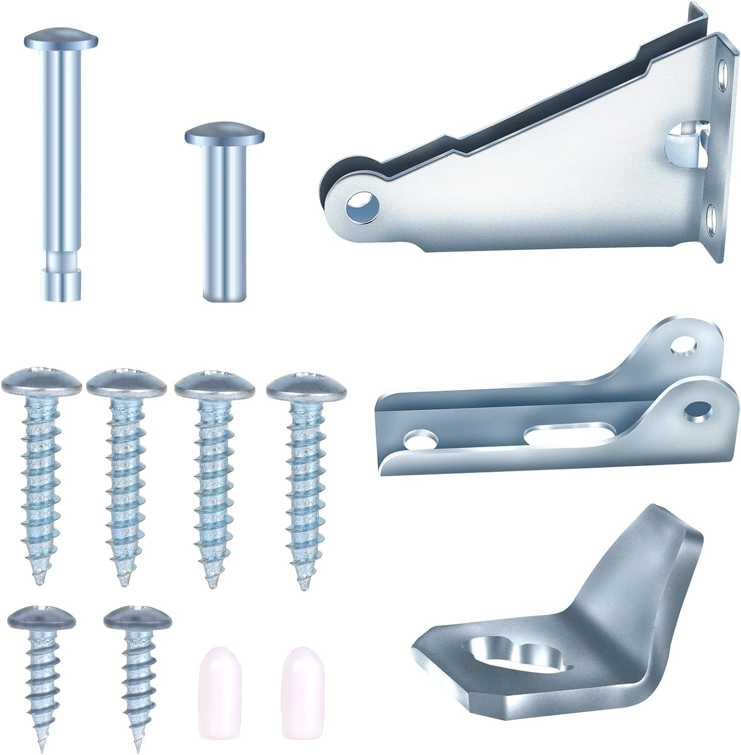 Kit de cierrapuertas con mosquitera, piezas de repuesto de acero de calidad compatibles con Wright Products – Piezas de cierrapuertas con soportes,