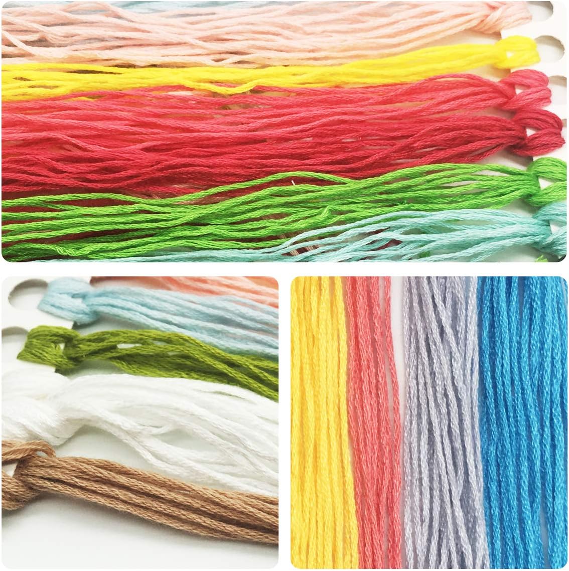 Maydear kits de punto de cruz estampados gama completa de kits de bordado para principiantes DIY 11CT 3 hebras -…