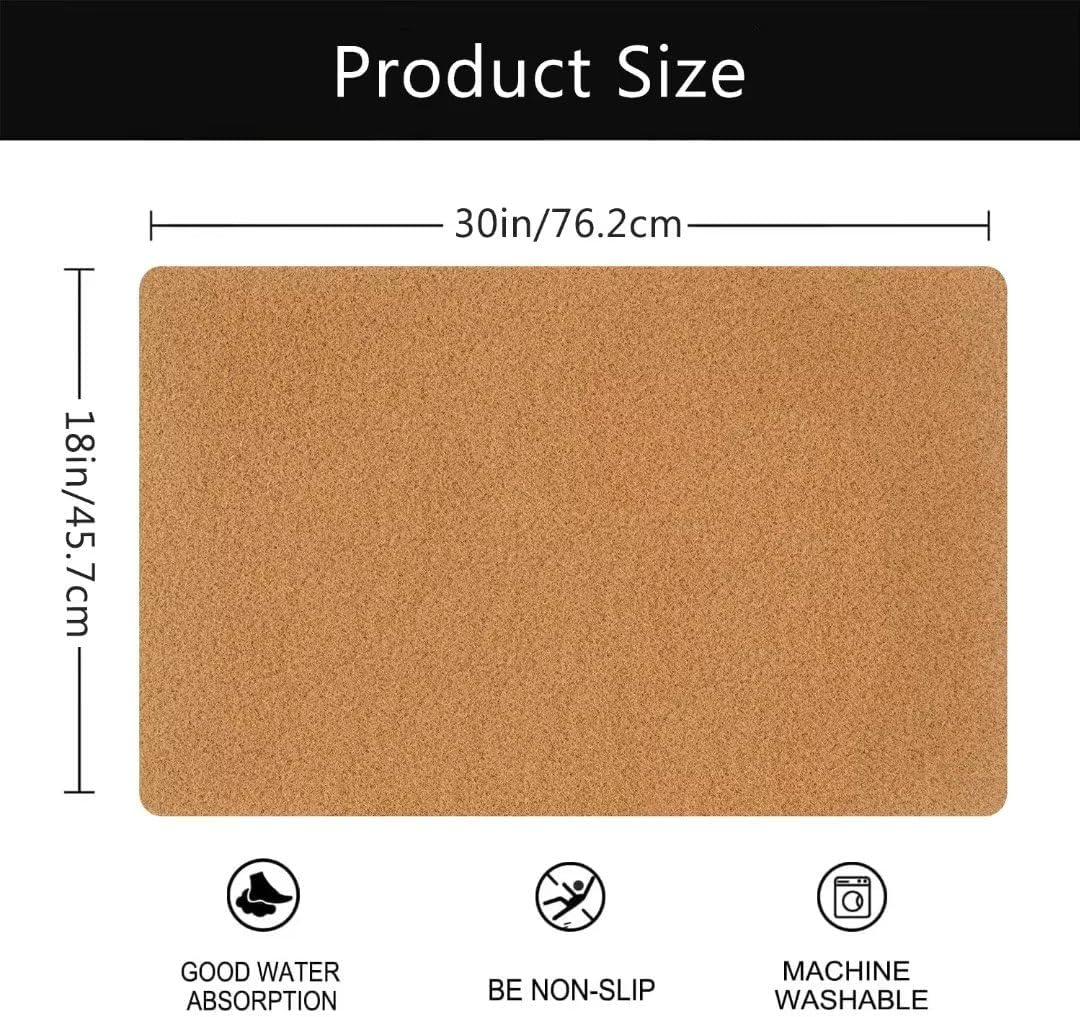 Tapete rectangular antideslizante divertido de 30 x 18 pulgadas, no solicitando a los dioses viejos, no la nueva bruja Wiccana, tapete de entrada,