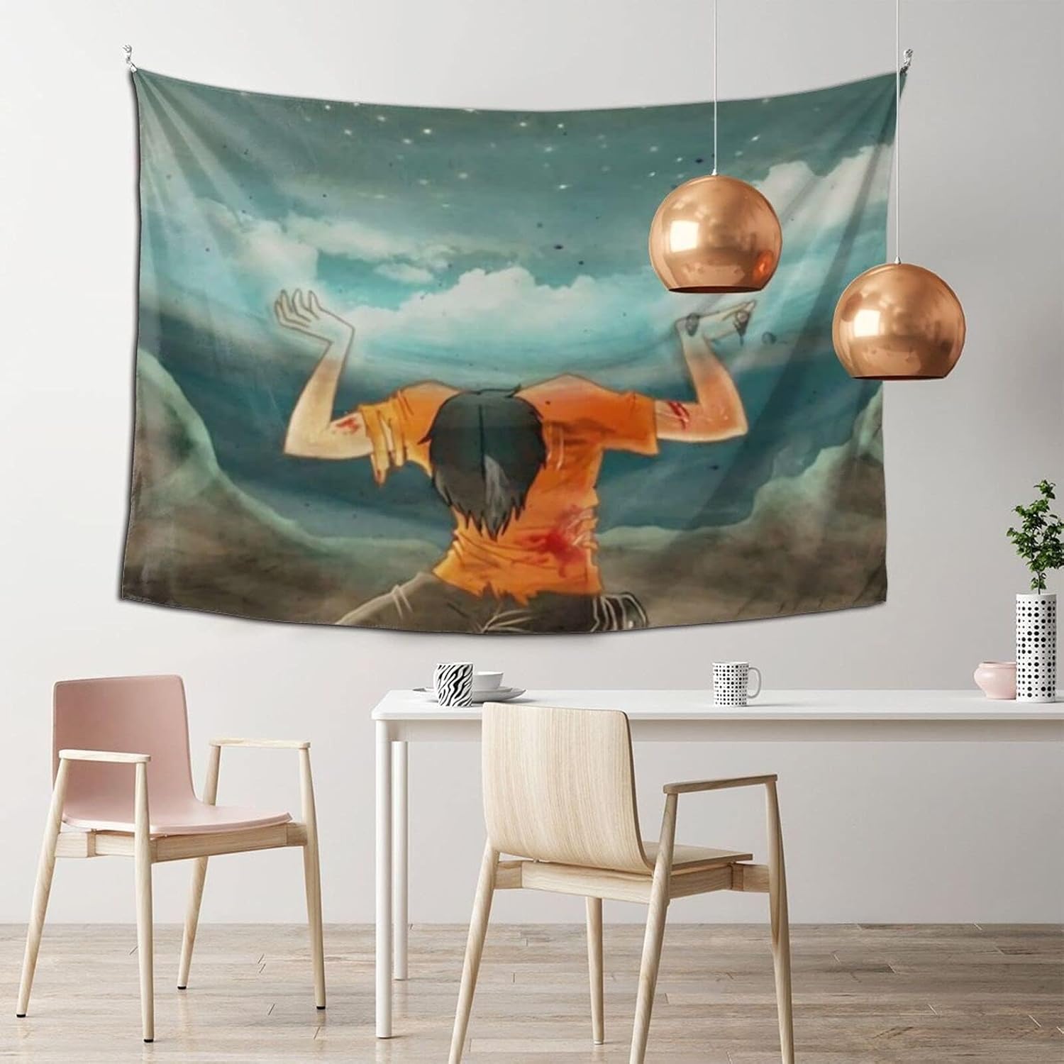 Percy Jackson – Póster de tapiz con texto en inglés “I can do this” para colgar en la pared, tapiz para colgar en la pared, para sala de estar,