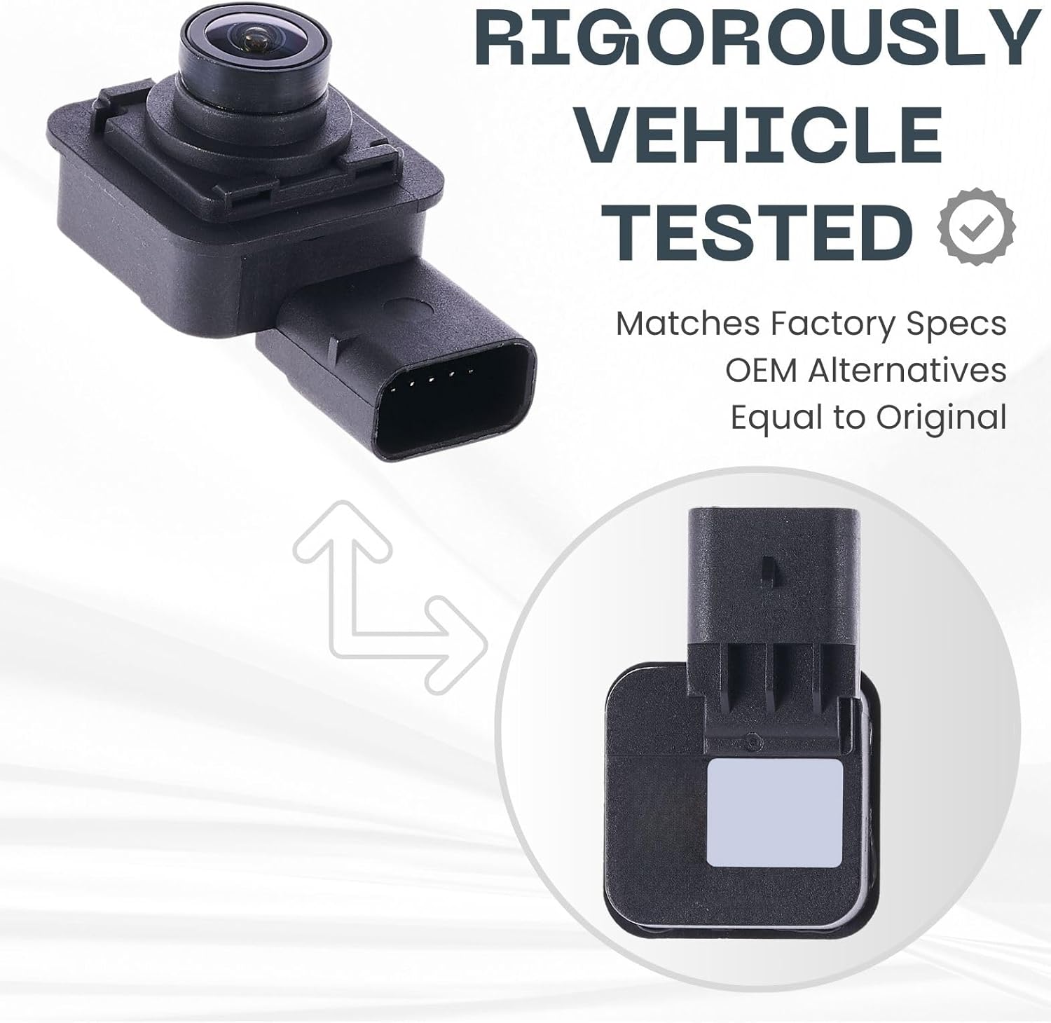 Cámara de respaldo sustituye a Ford F-150 OE 2015-2017 N. de pieza FL3Z-19G490-D, FL3Z-19G490-B
