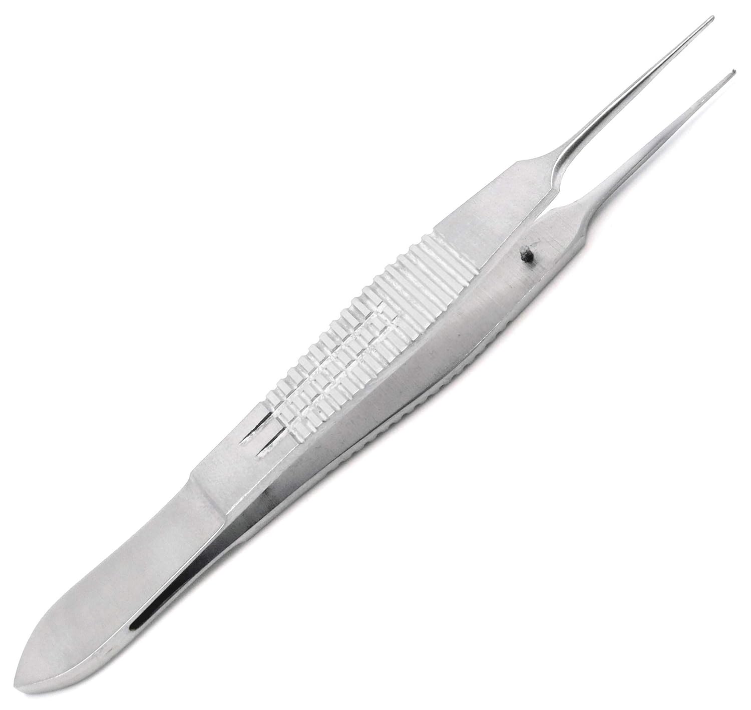 2 pinzas Castroviejo de 4 pulgadas para atar sutura quirúrgica 0.012 in y 0.020 in 1×2 Premium Instruments